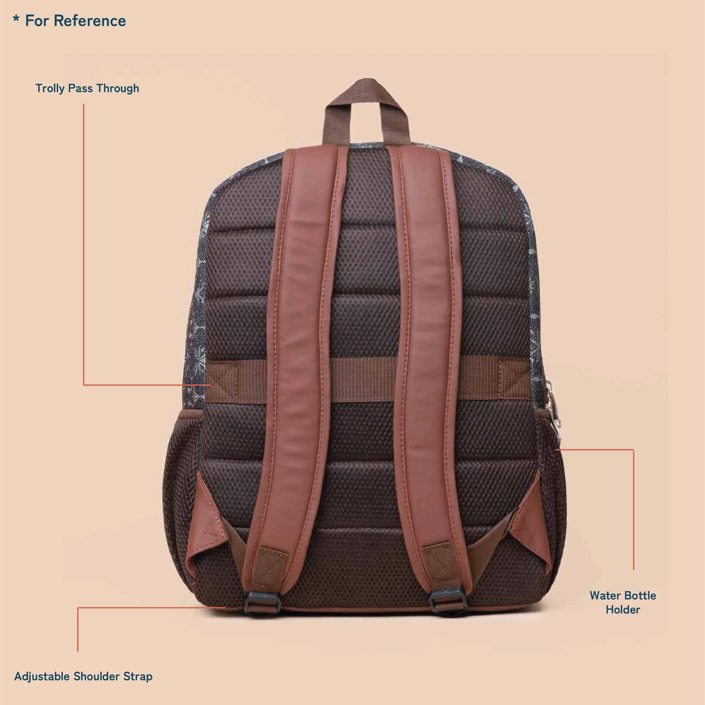 Abstract Amaze Classic Backpack - Image 5