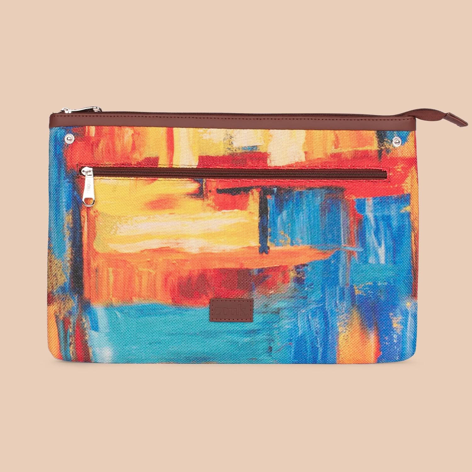 Zouk Abstract Amaze Maya Multitasker Tote Bag - Image 9