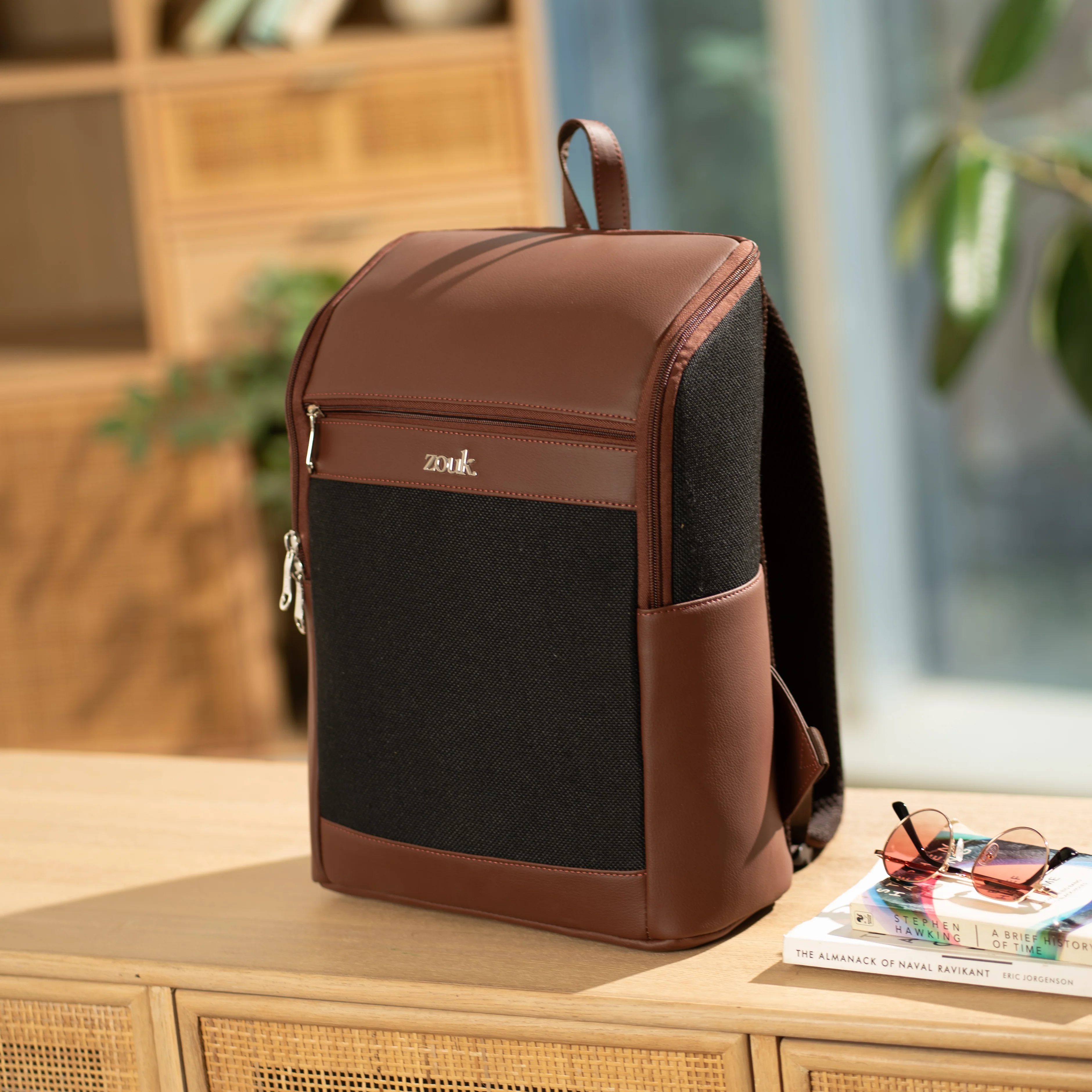 Amalia Backpack (Large) - Jet Black