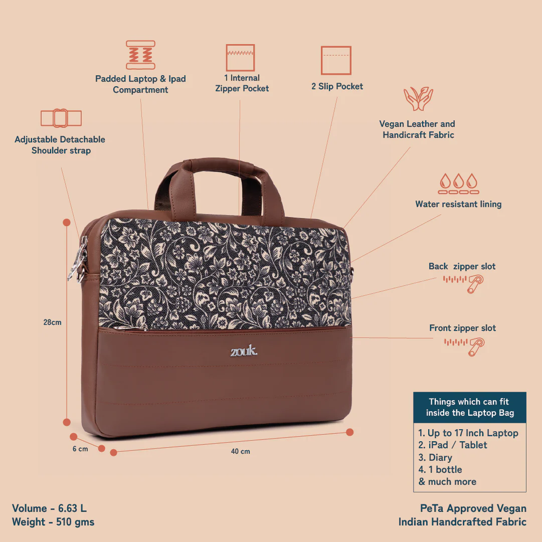 Arin Laptop Bag - FloMotif - Image 5