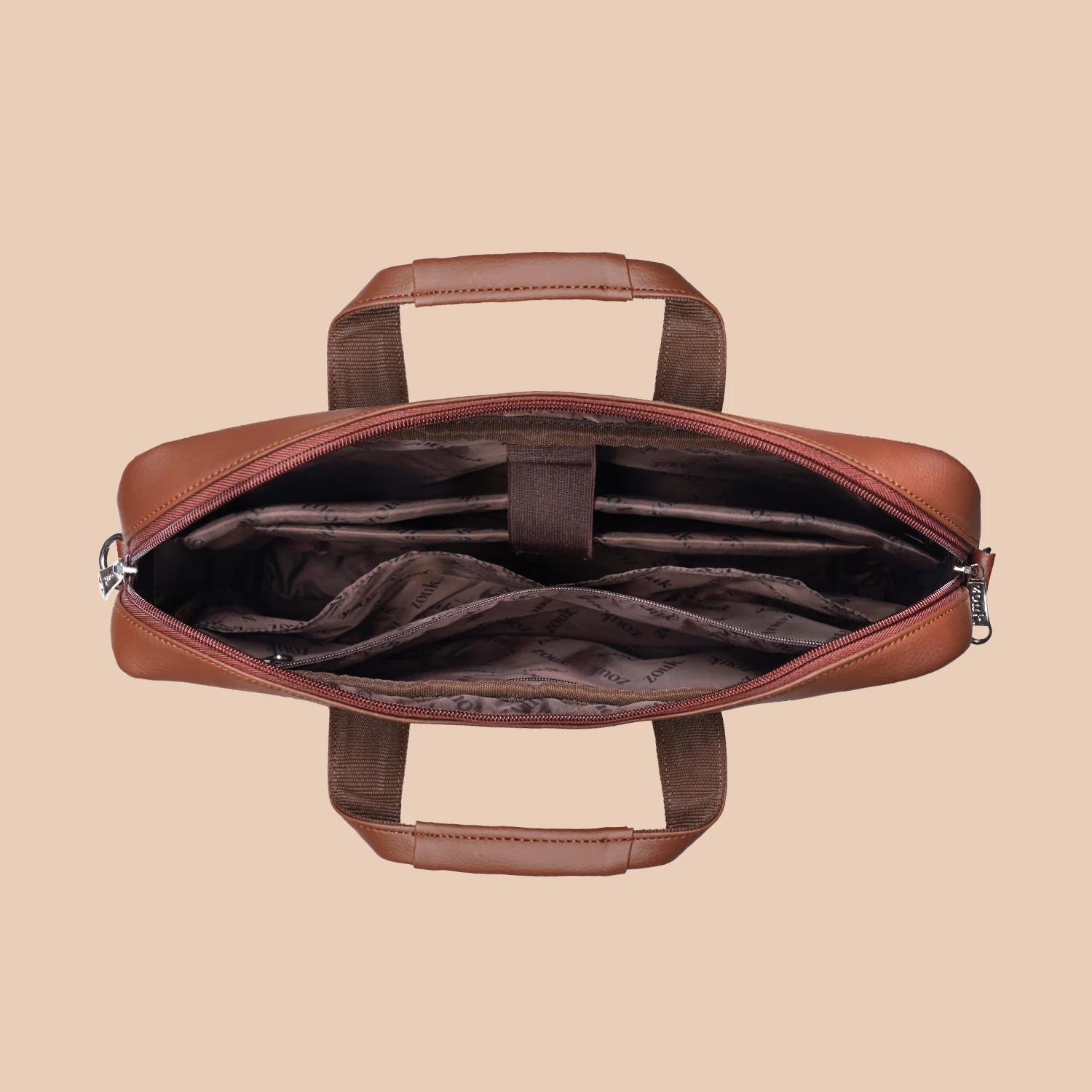 Arin Laptop Bag - Ikat GreRed - Image 6