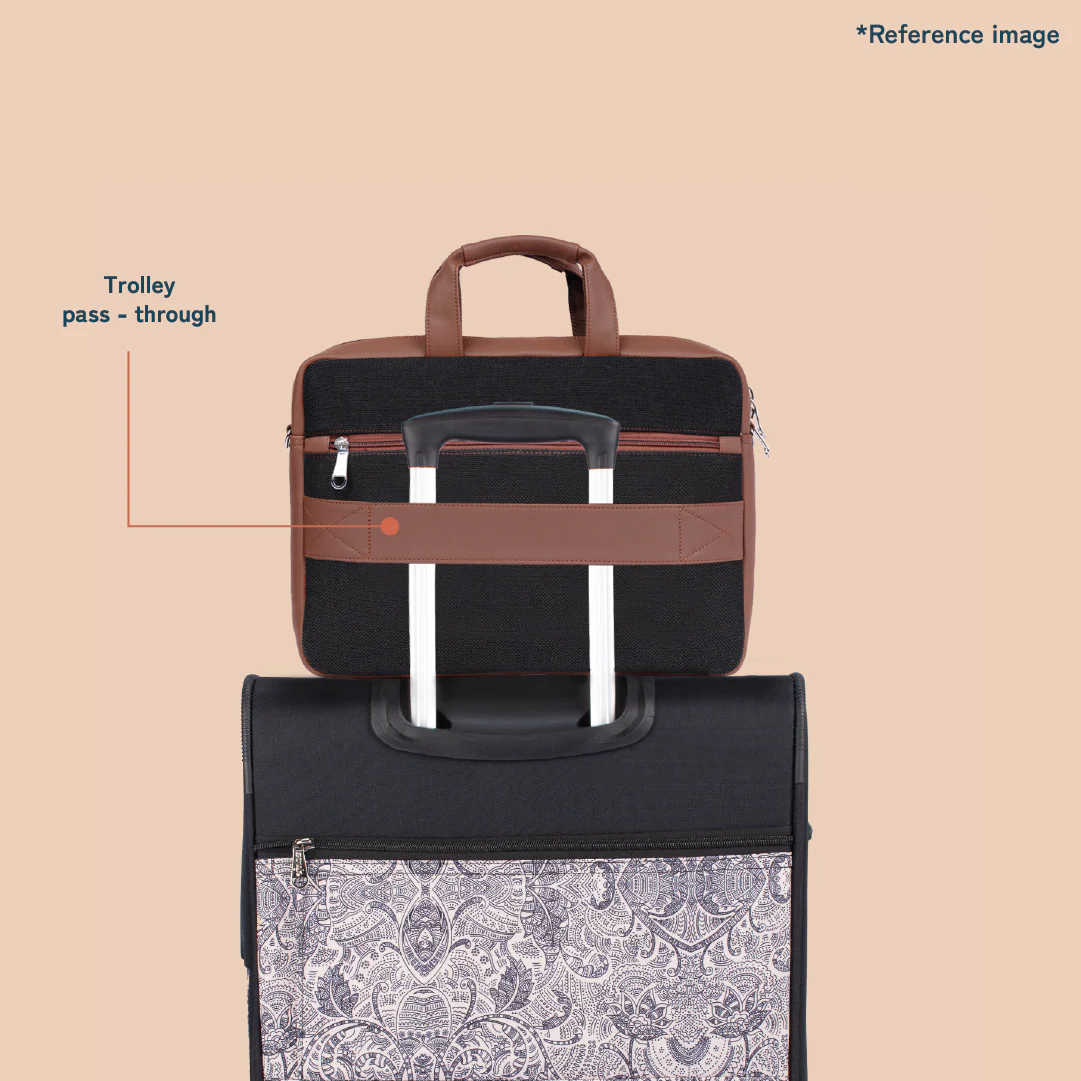 Arin Laptop Bag - Paisley Print - Image 10