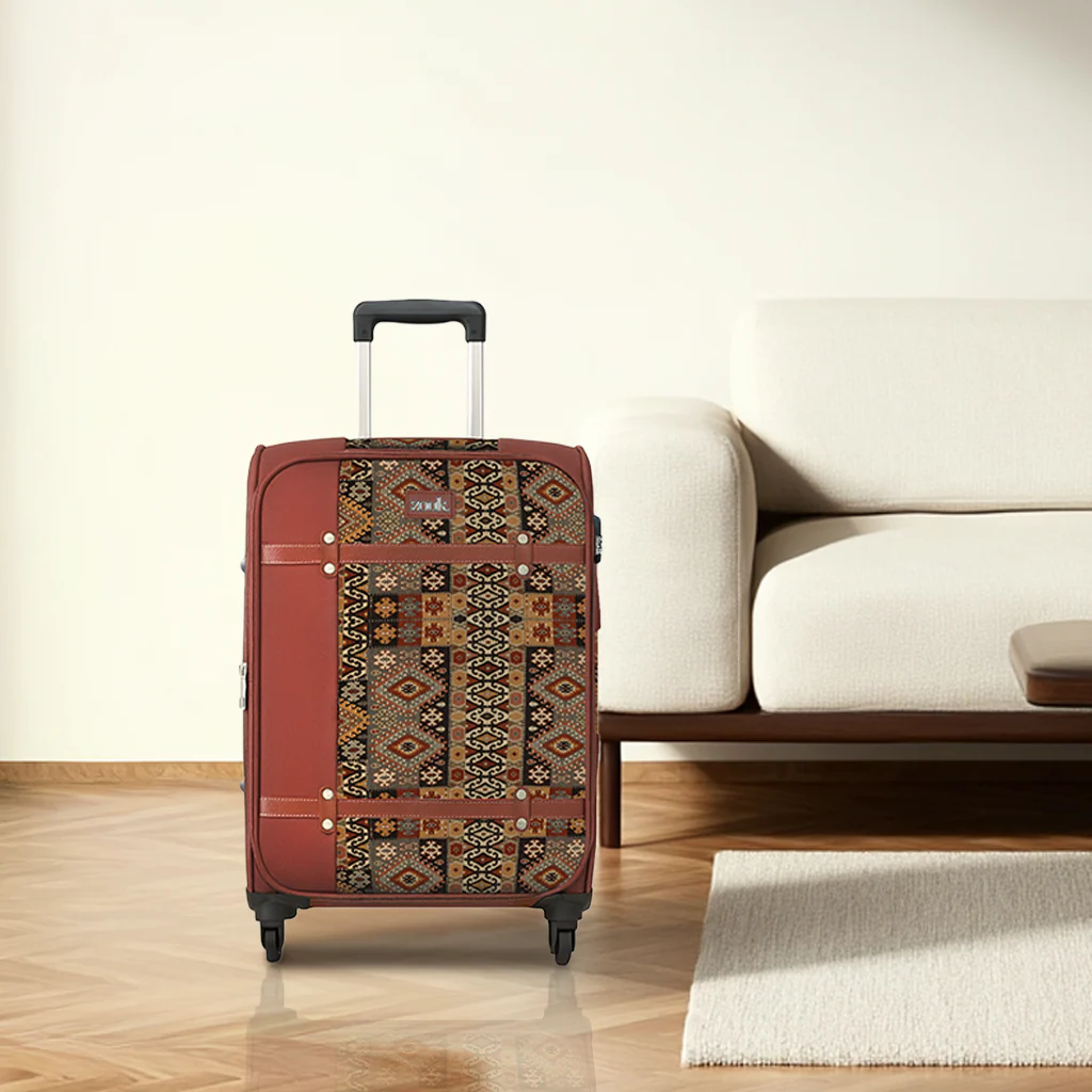 Banaras Elegance Saira Trolley Bag