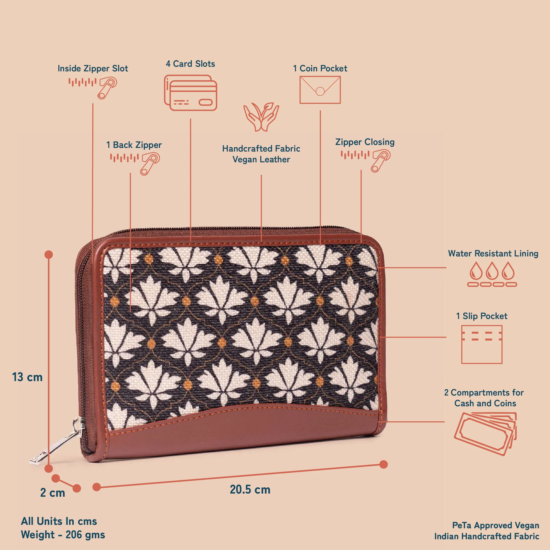 Bidri Kaiser Chain Wallet - Image 4