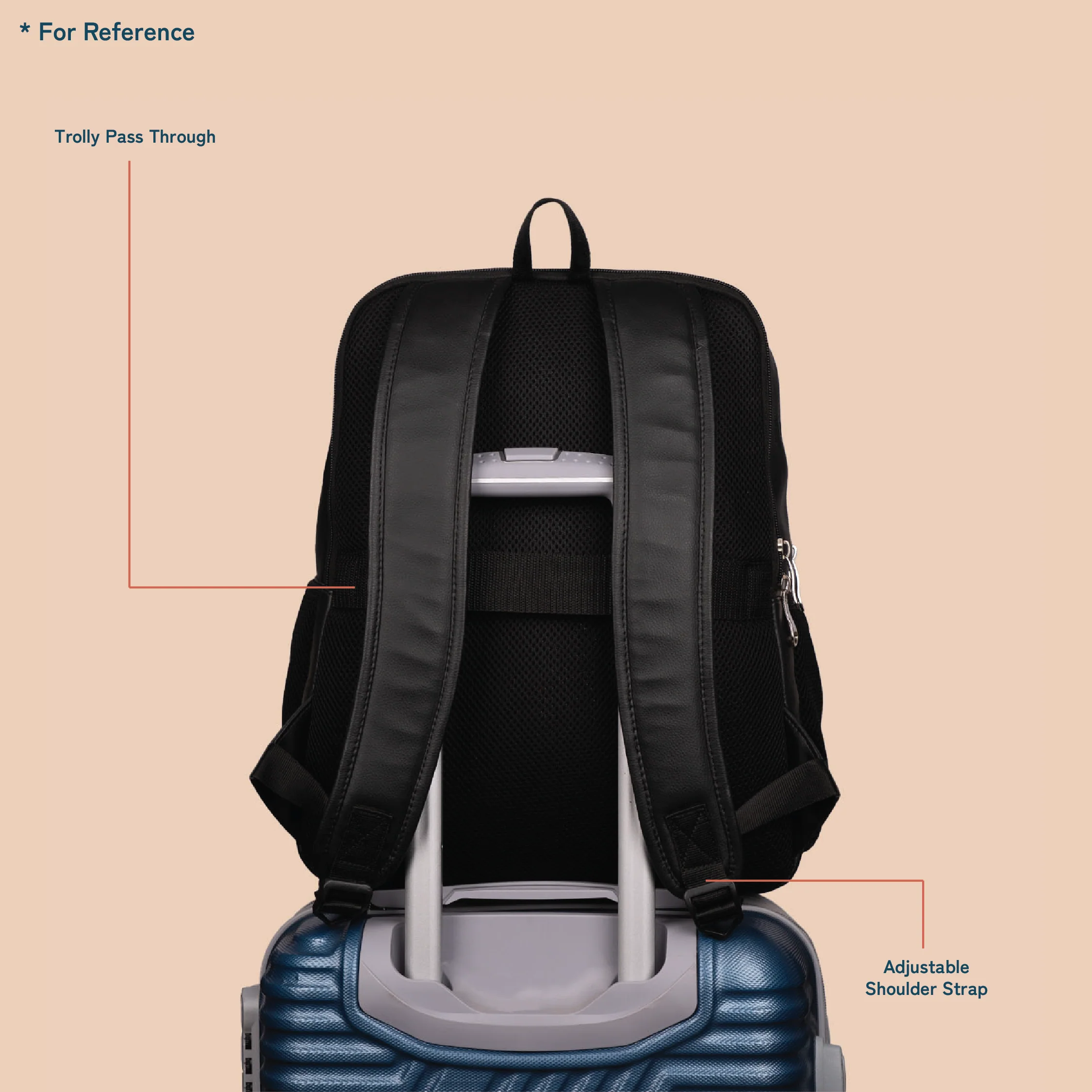 Bidri Kaiser Office Backpack & Bidri Kaiser Chain Wallet (CFC) Combo - Image 4