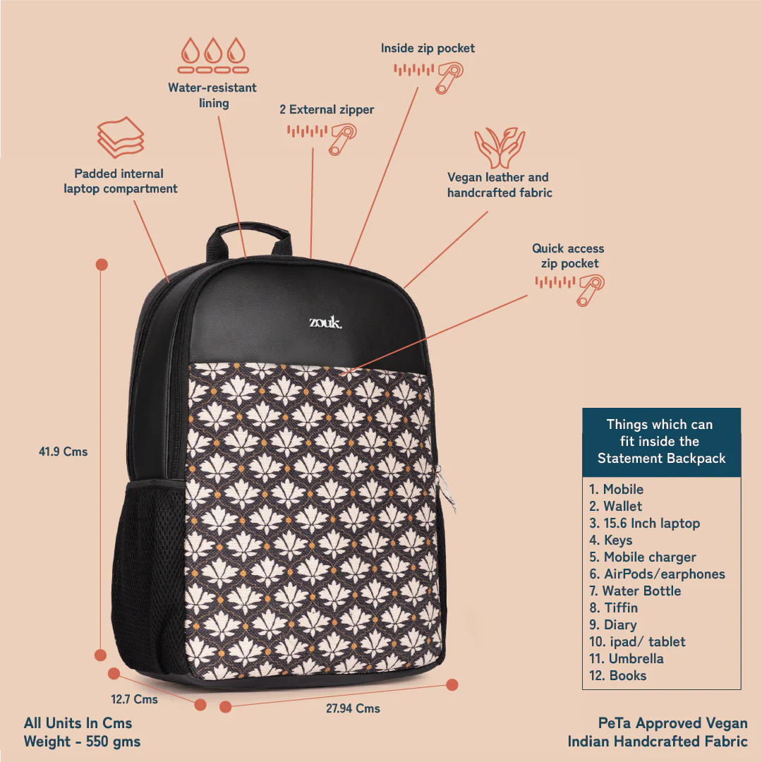 Bidri kaiser Statement Backpack - Image 3