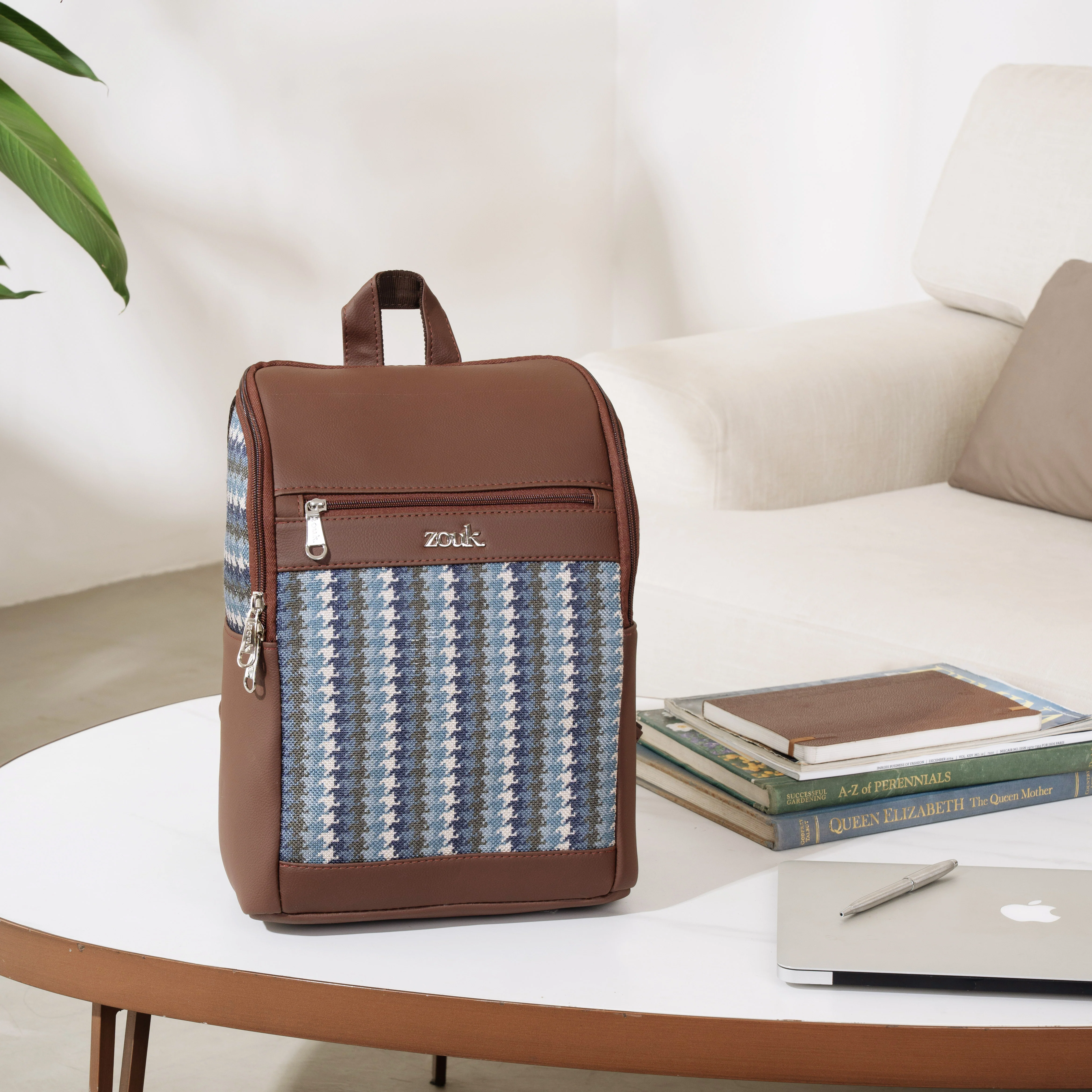 Bombay Houndstooth Amalia Daypack