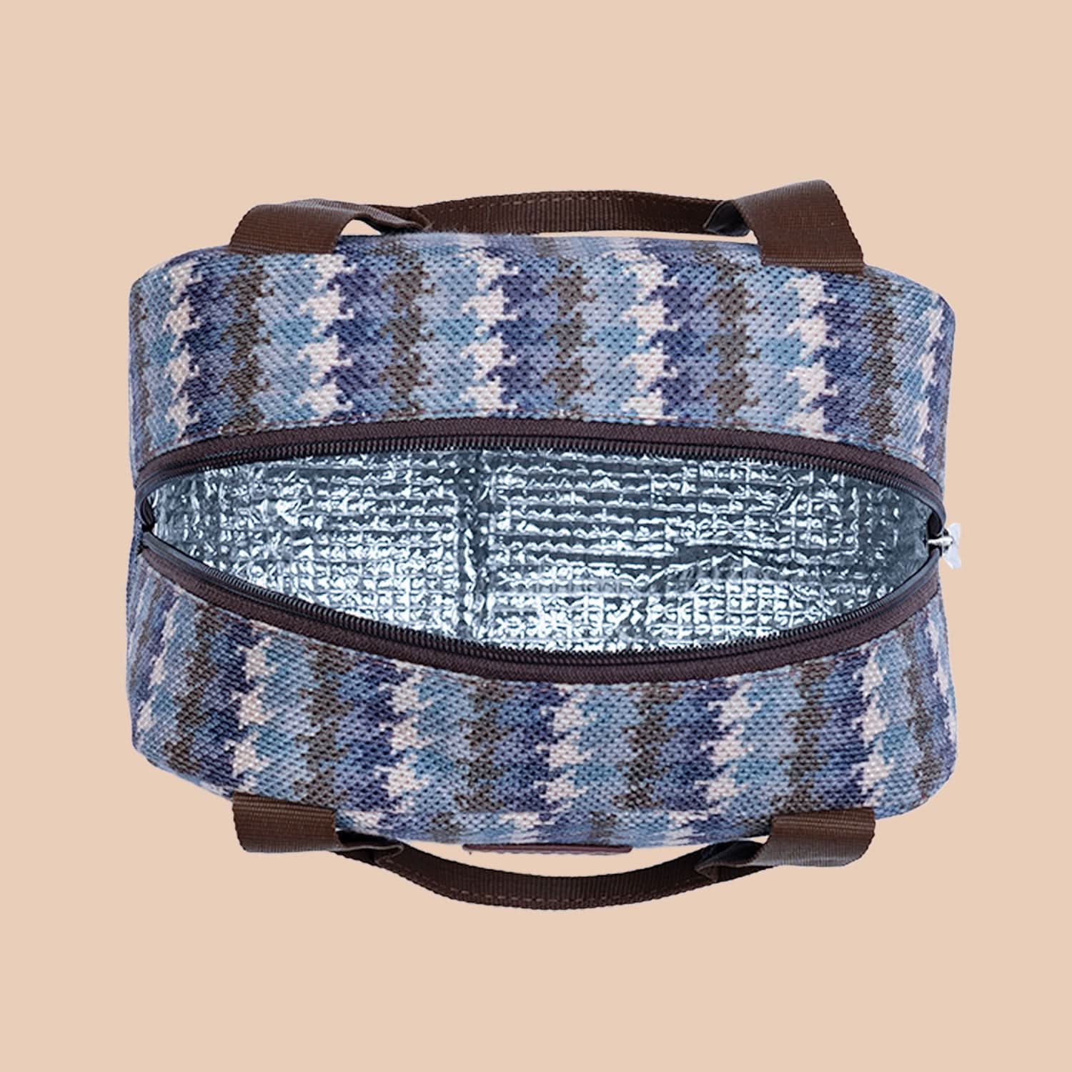 Bombay Houndstooth Lunch Bag - Image 6