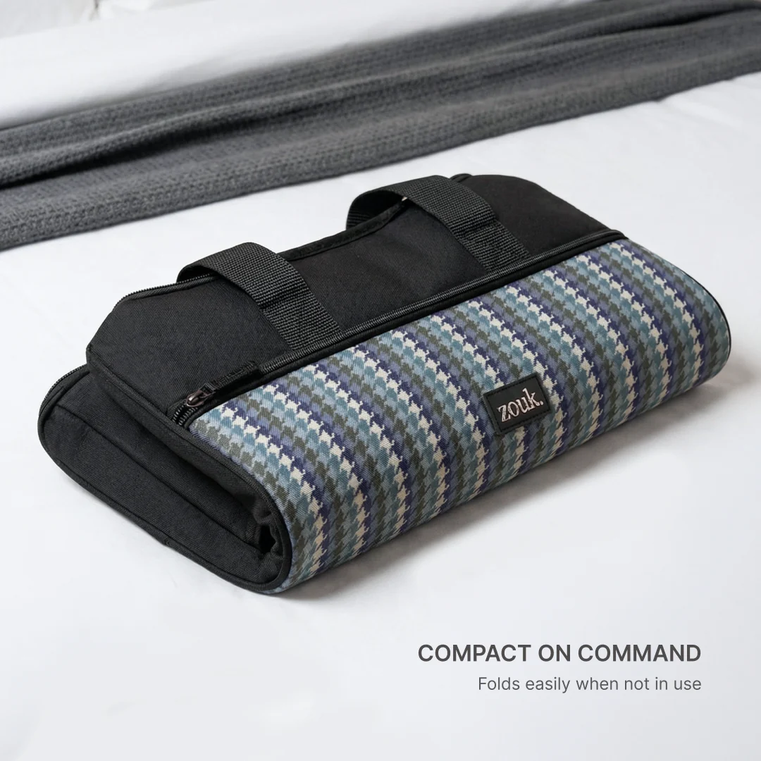 Bombay Houndstooth Travel Duffle Bag - Image 9
