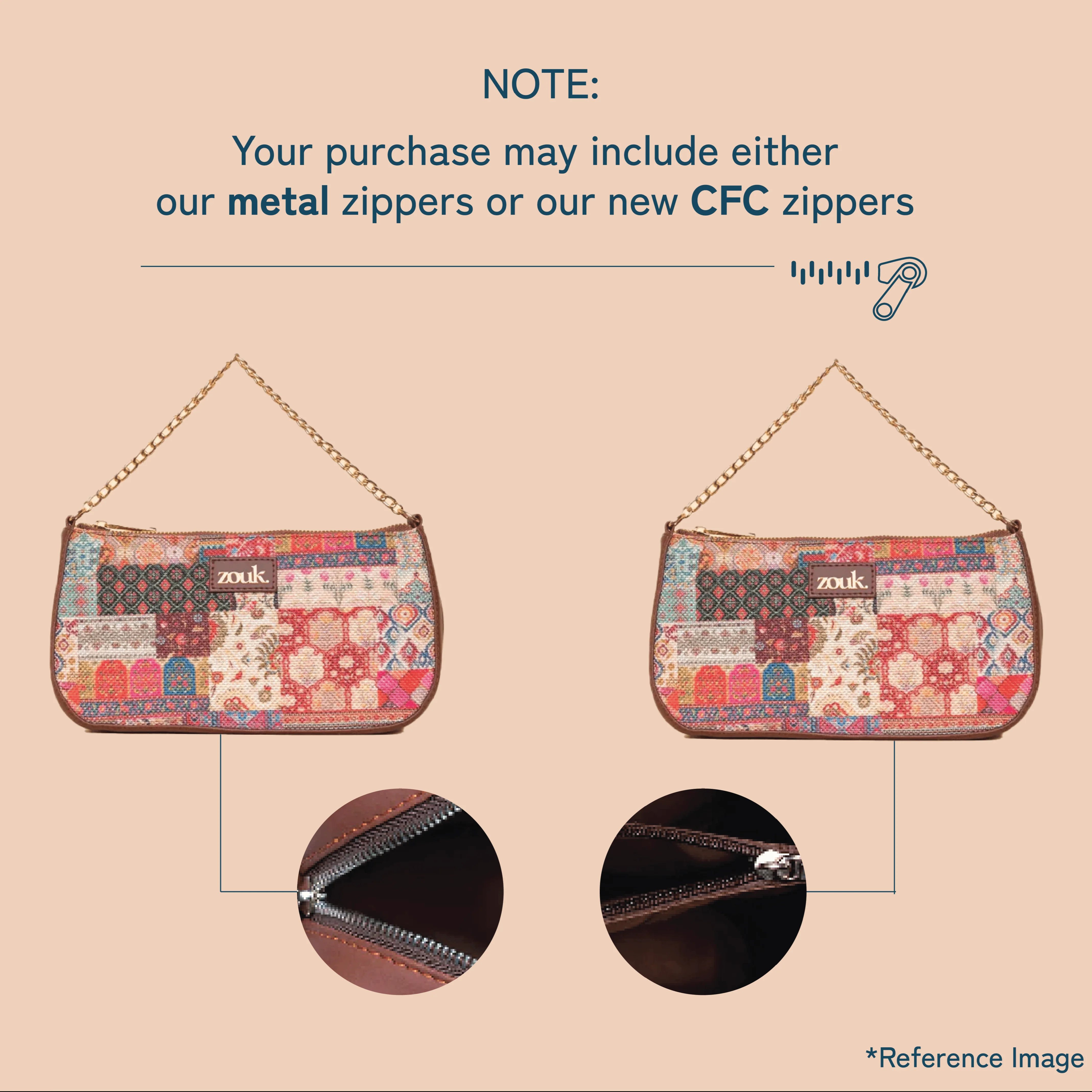Chittoor Blue Kalamkari Baguette - Image 9