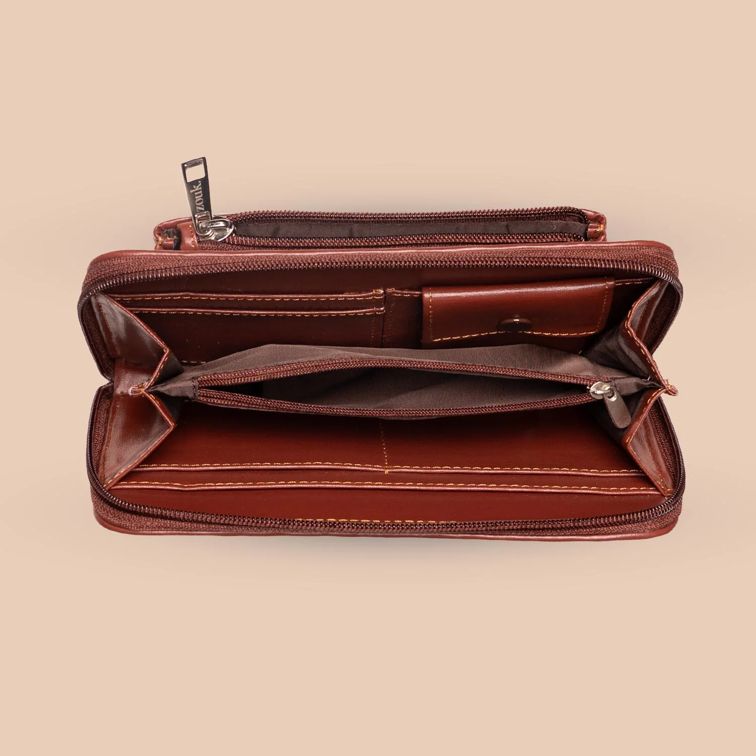FloLov Classic Zipper Wallet - Image 7