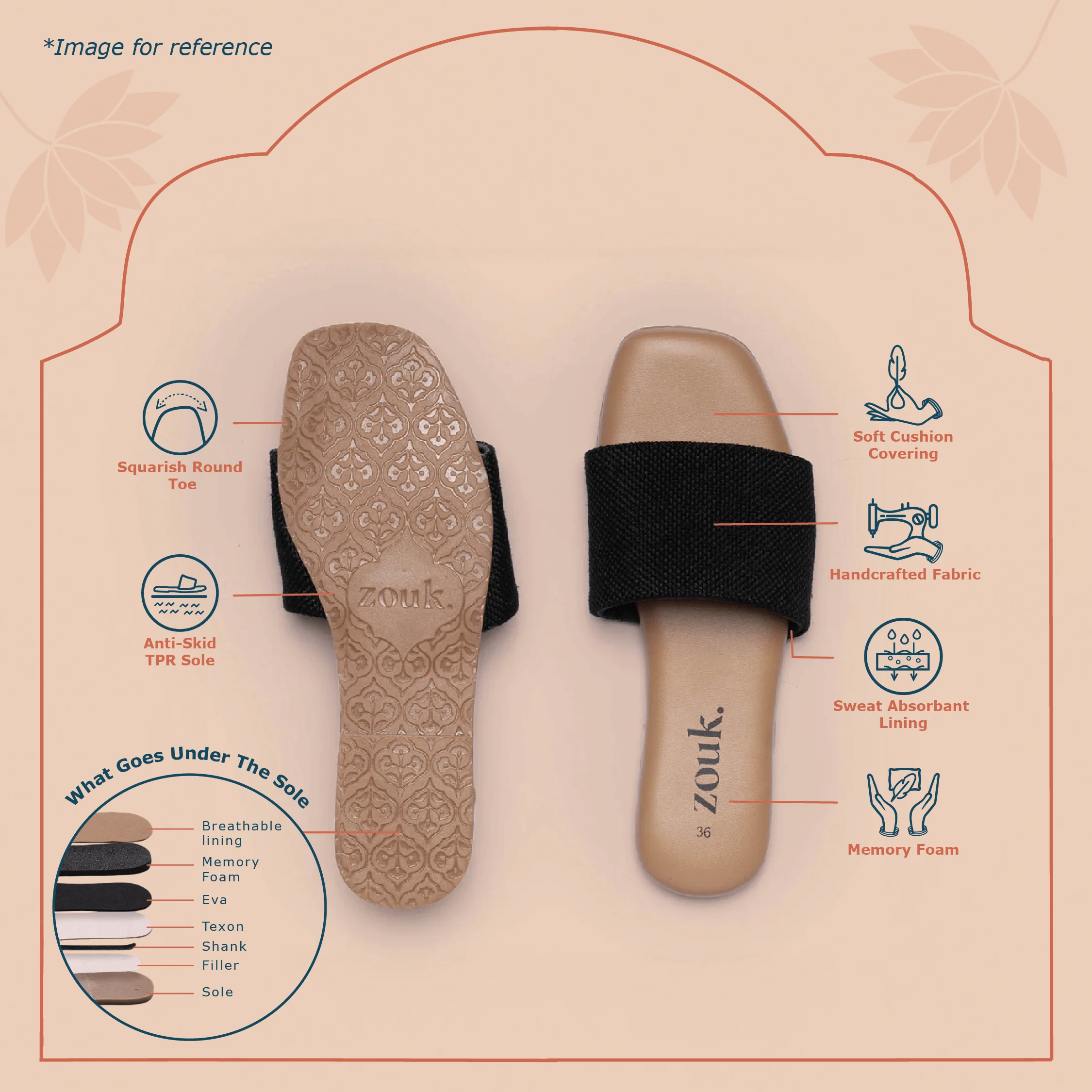 Deccan Garden Casual Flats - Image 4