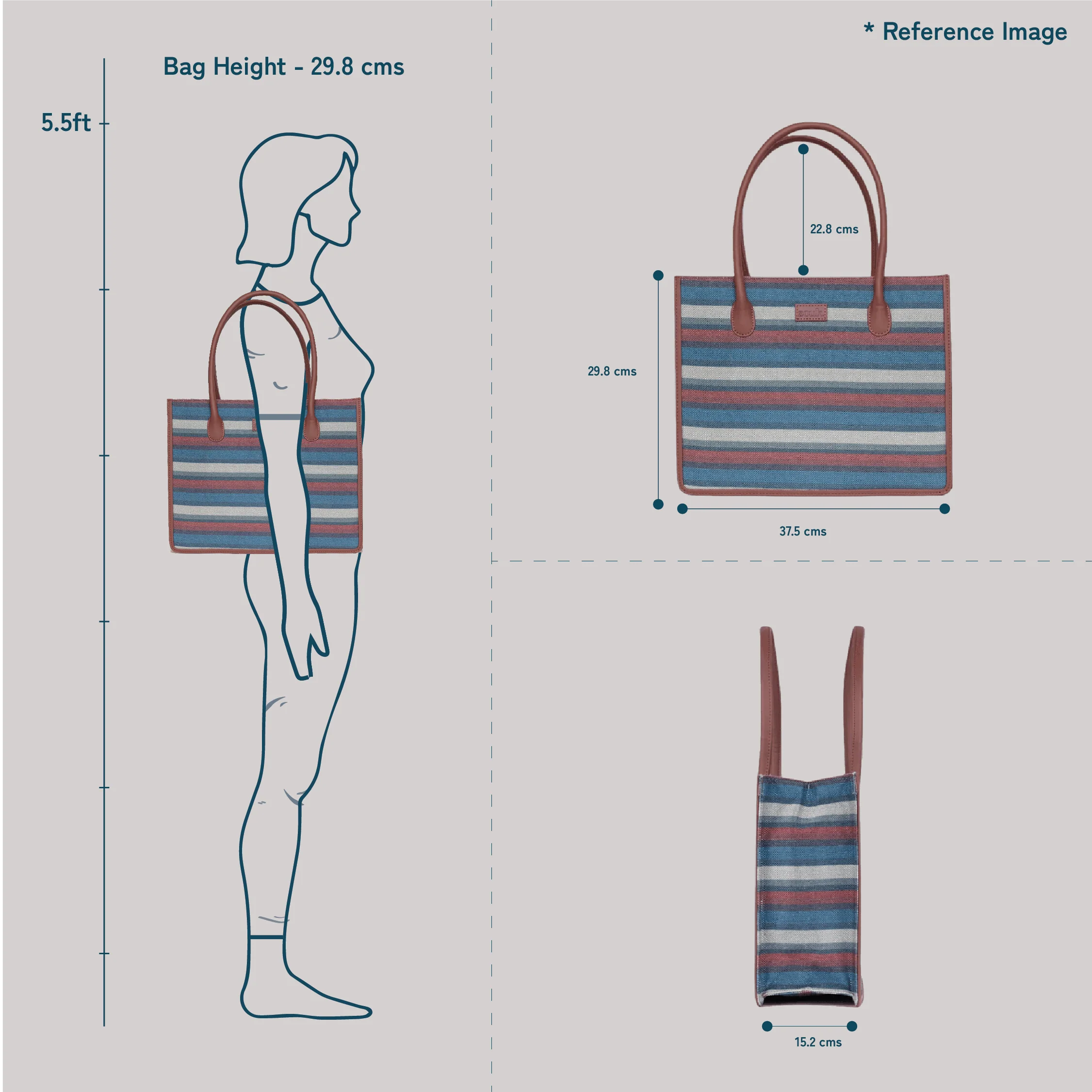 Fatehpur Fresco Book Tote - Image 9