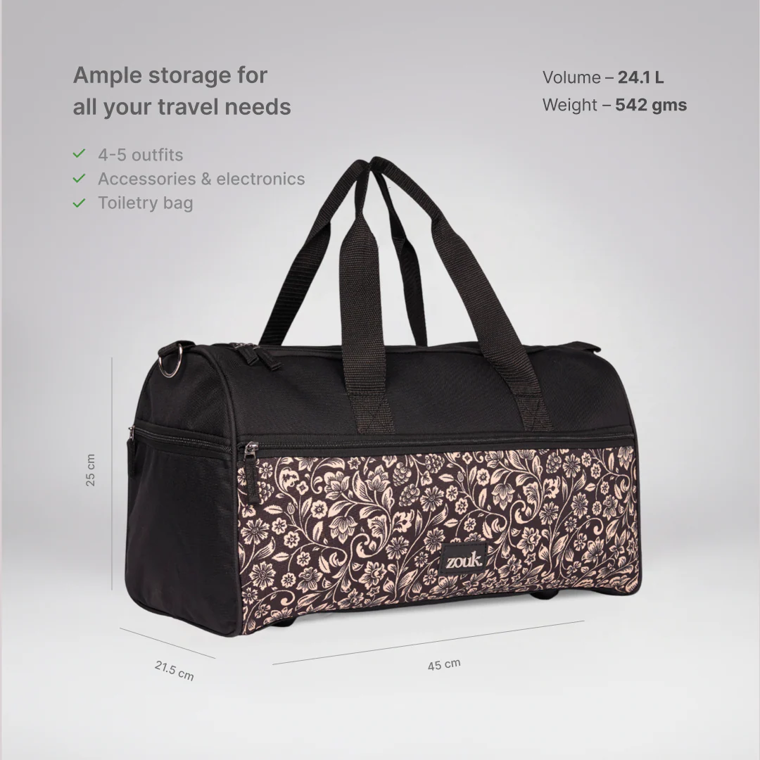 FloMotif Travel Duffle Bag - Image 2