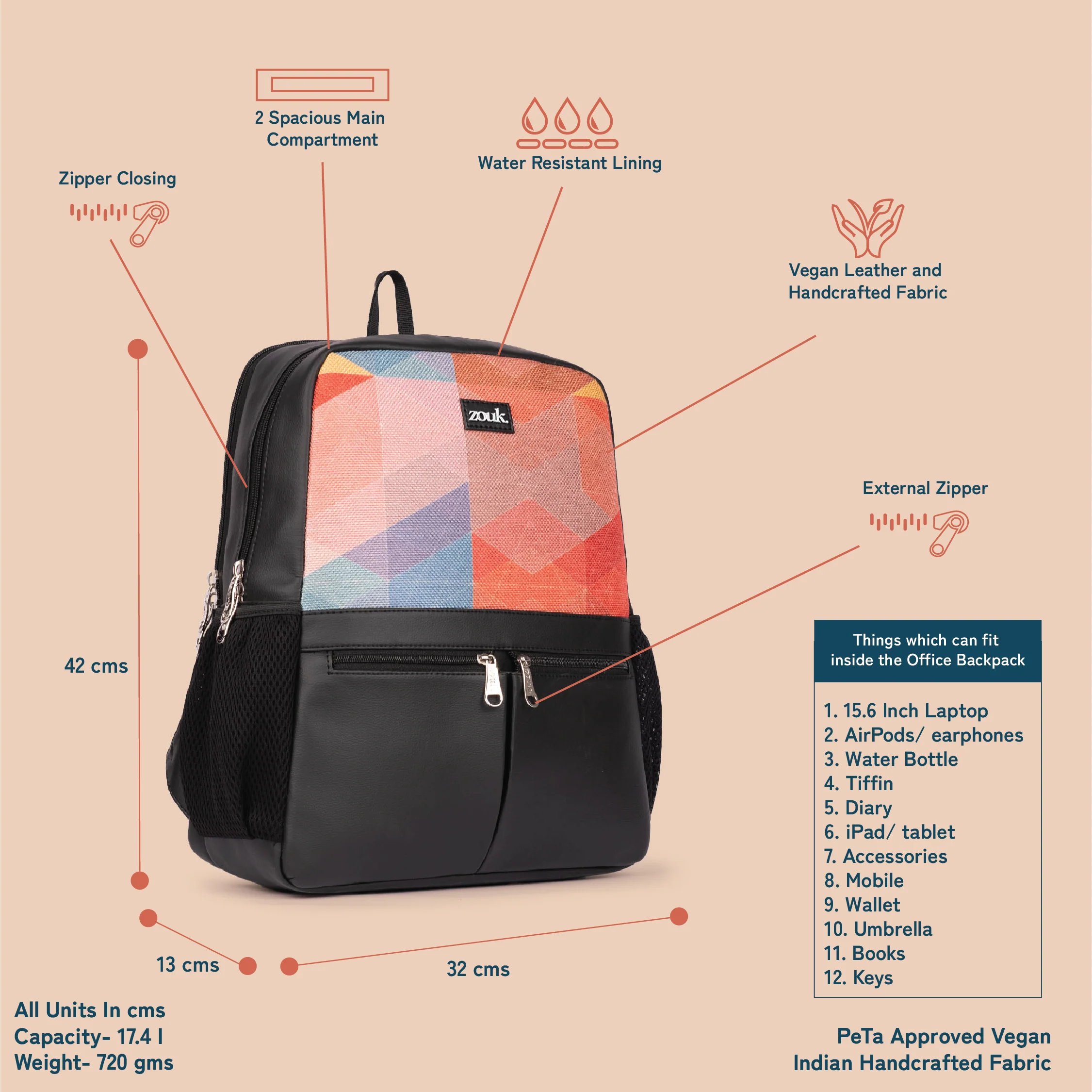 GeoOptics Men's Office Backpack - Image 4