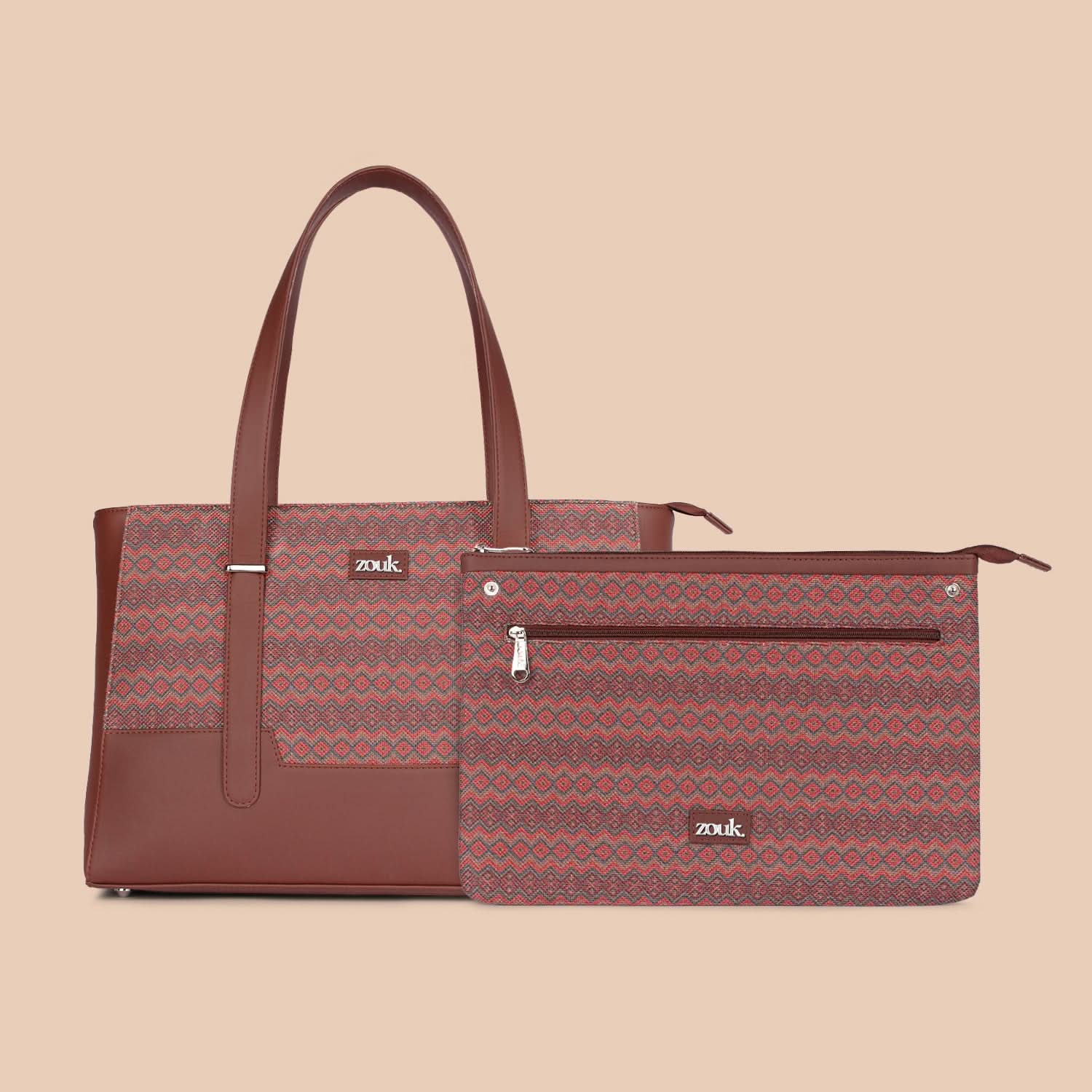 Zouk Gwalior Twill Maya Multitasker Tote Bag - Image 4
