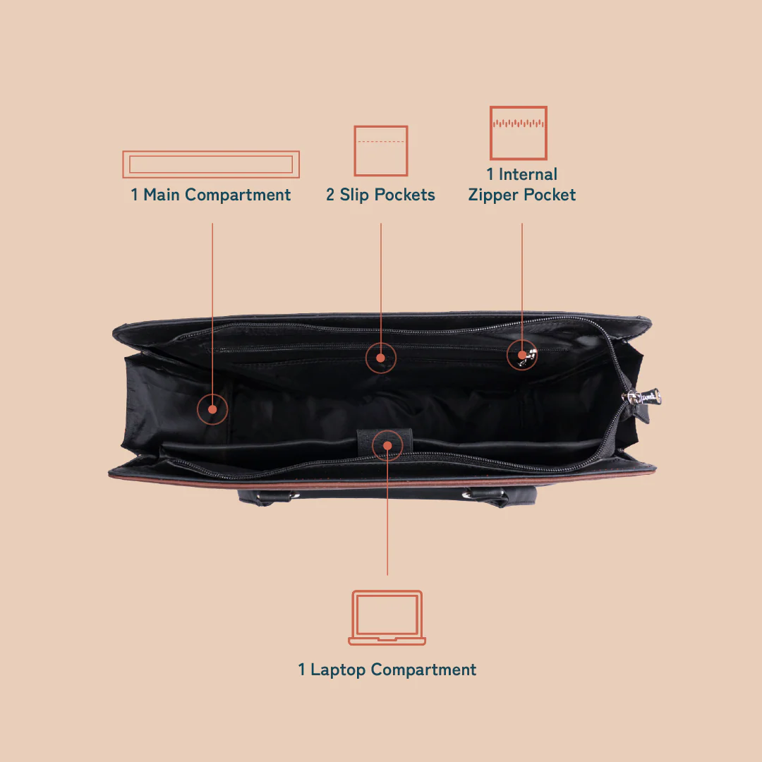 Hannah Office Bag - Kolkata Nouveau - Image 7