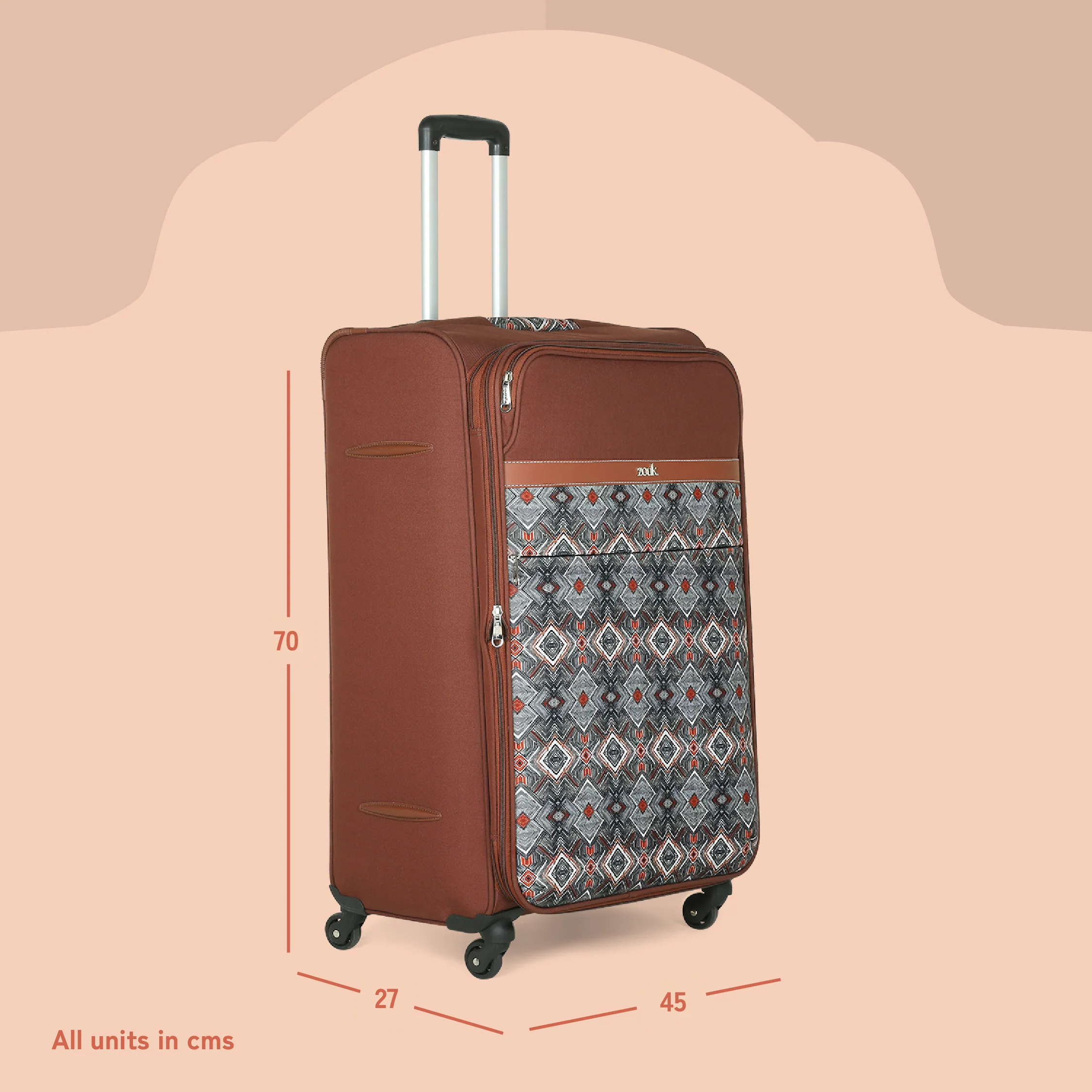 Himalayan Trails Avasa Trolley Bag (Large) - Image 6