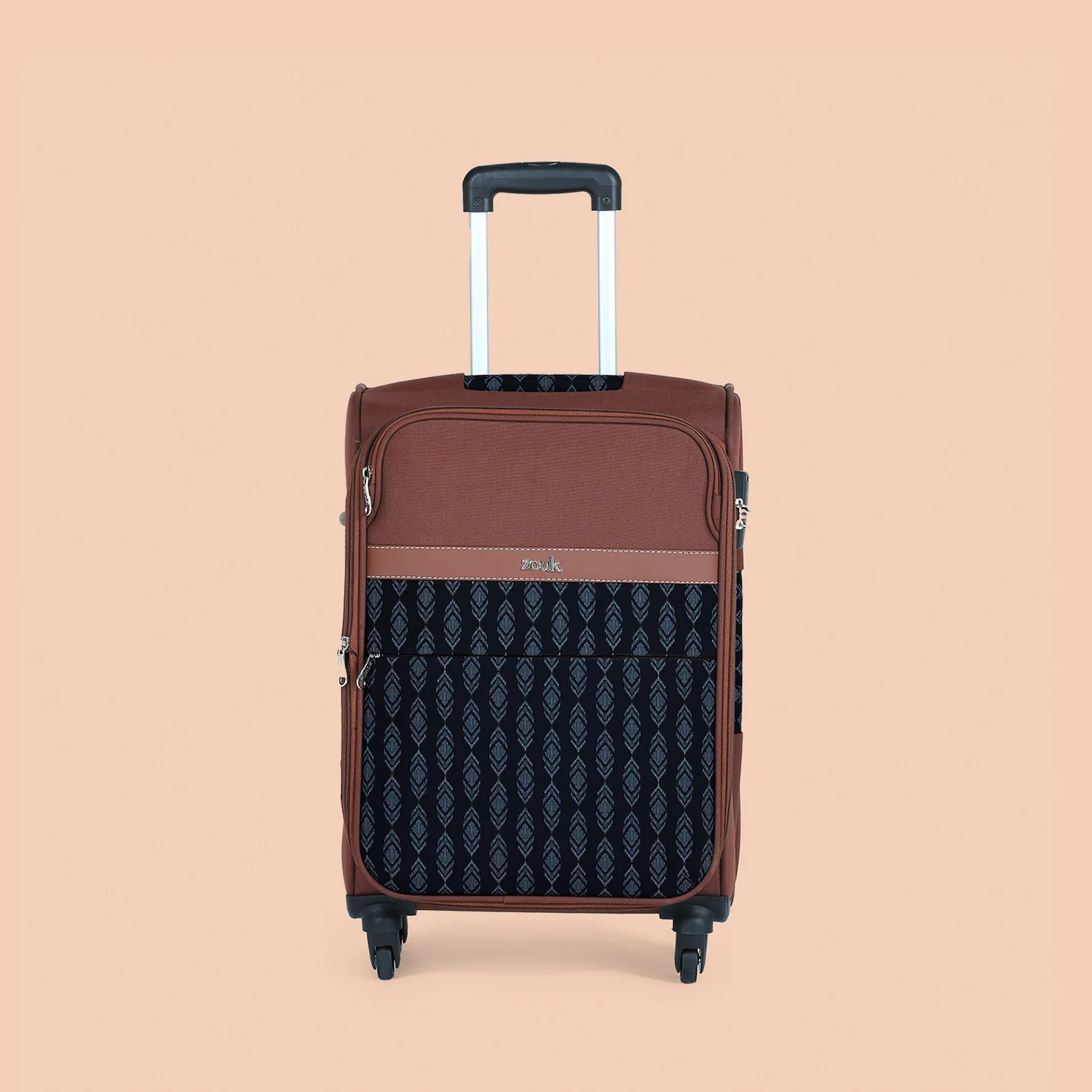 Hyderabad Ikat Avasa Trolley Bag - Image 12
