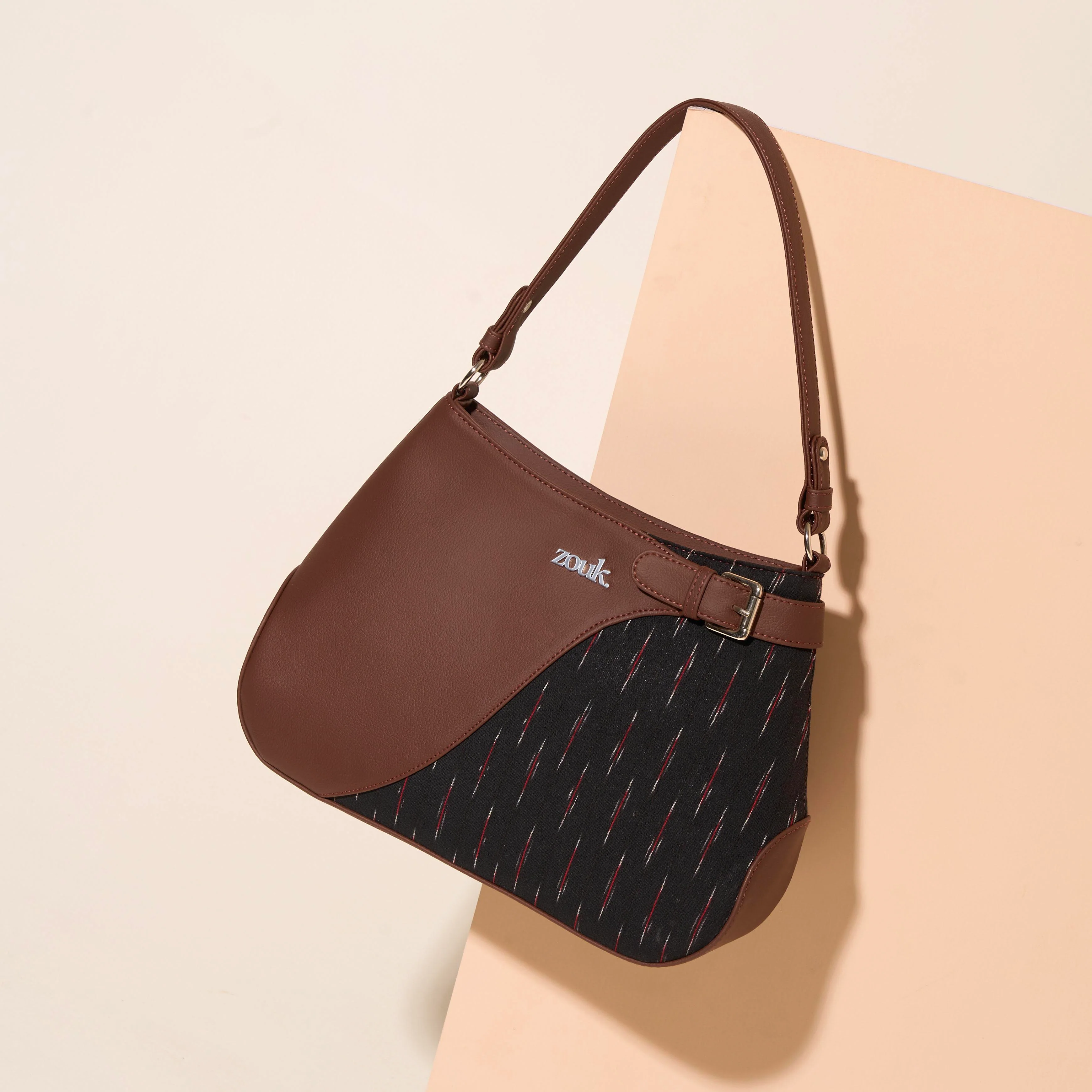Ira Handbag - Ikat GreRed