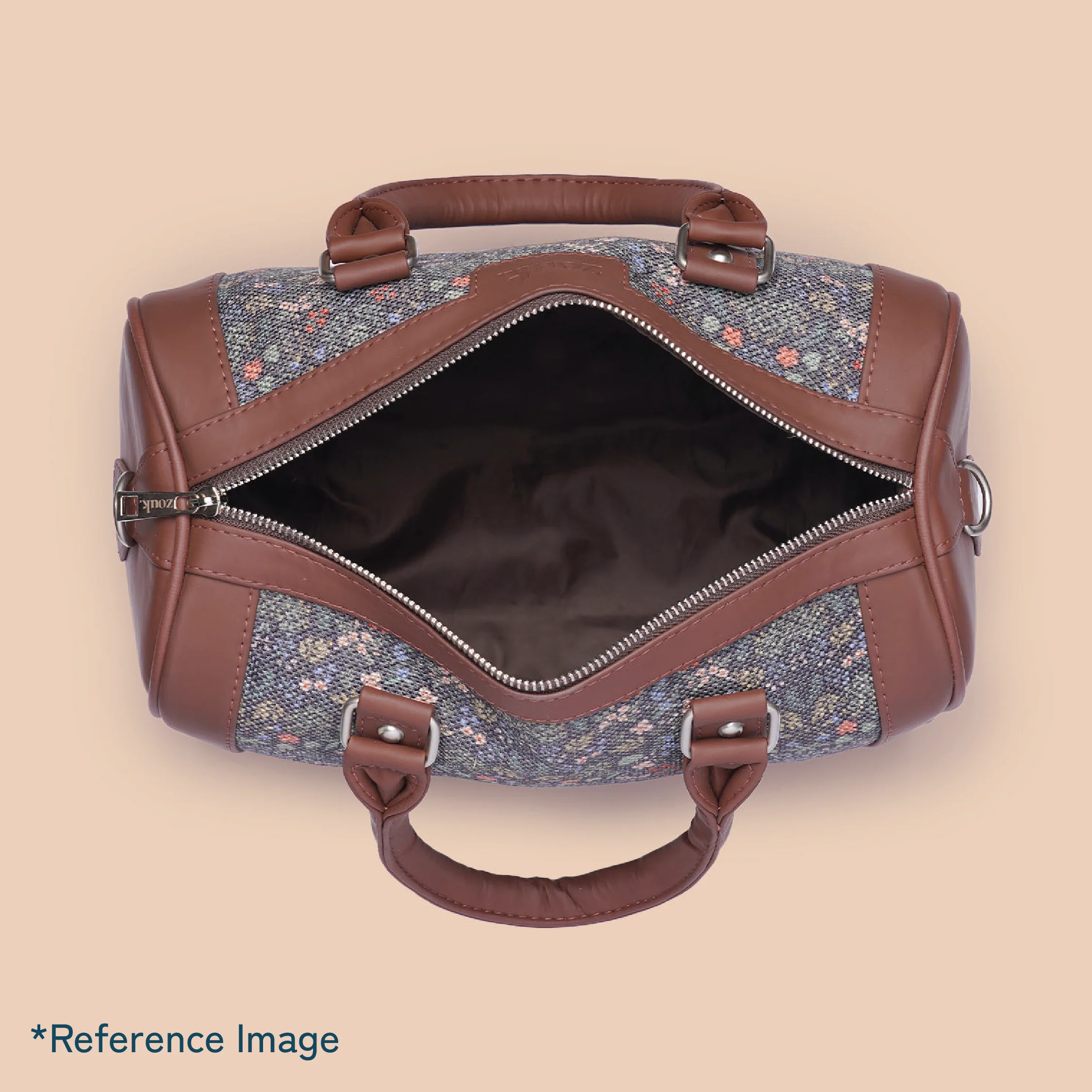 Jet Black Handbag - Image 3