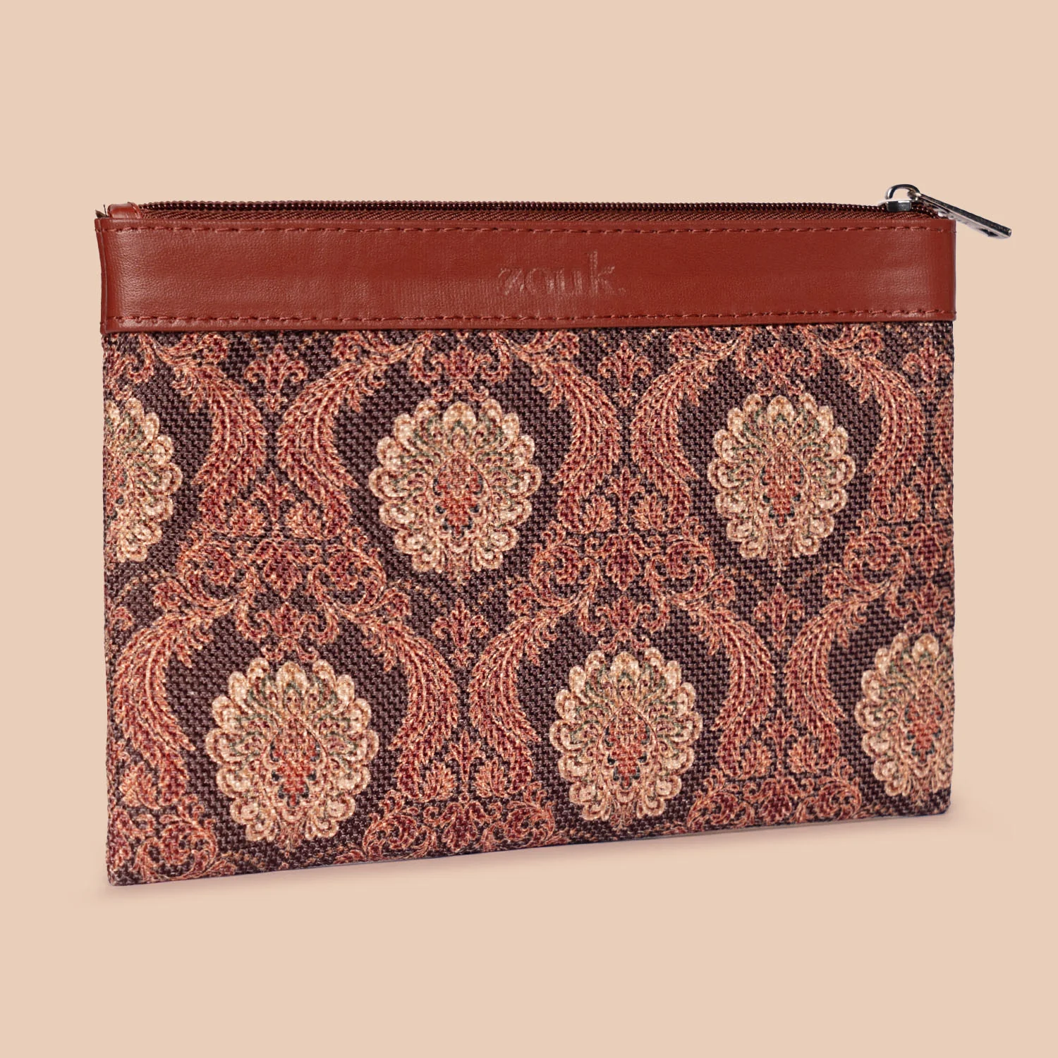 Jodhpur Damask Cosmetic Pouch - Image 3