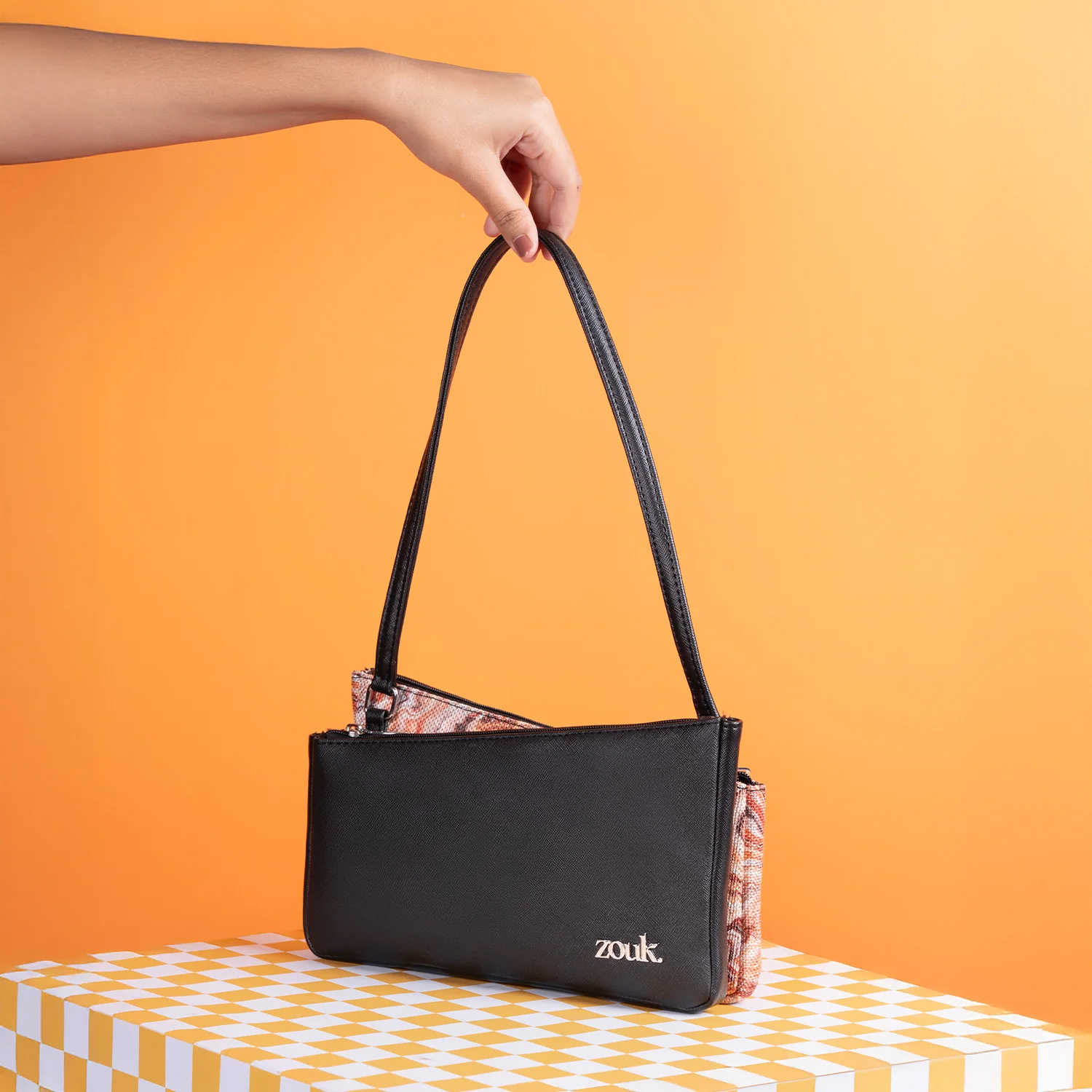 Kiya Baguette - Nicobar Coral