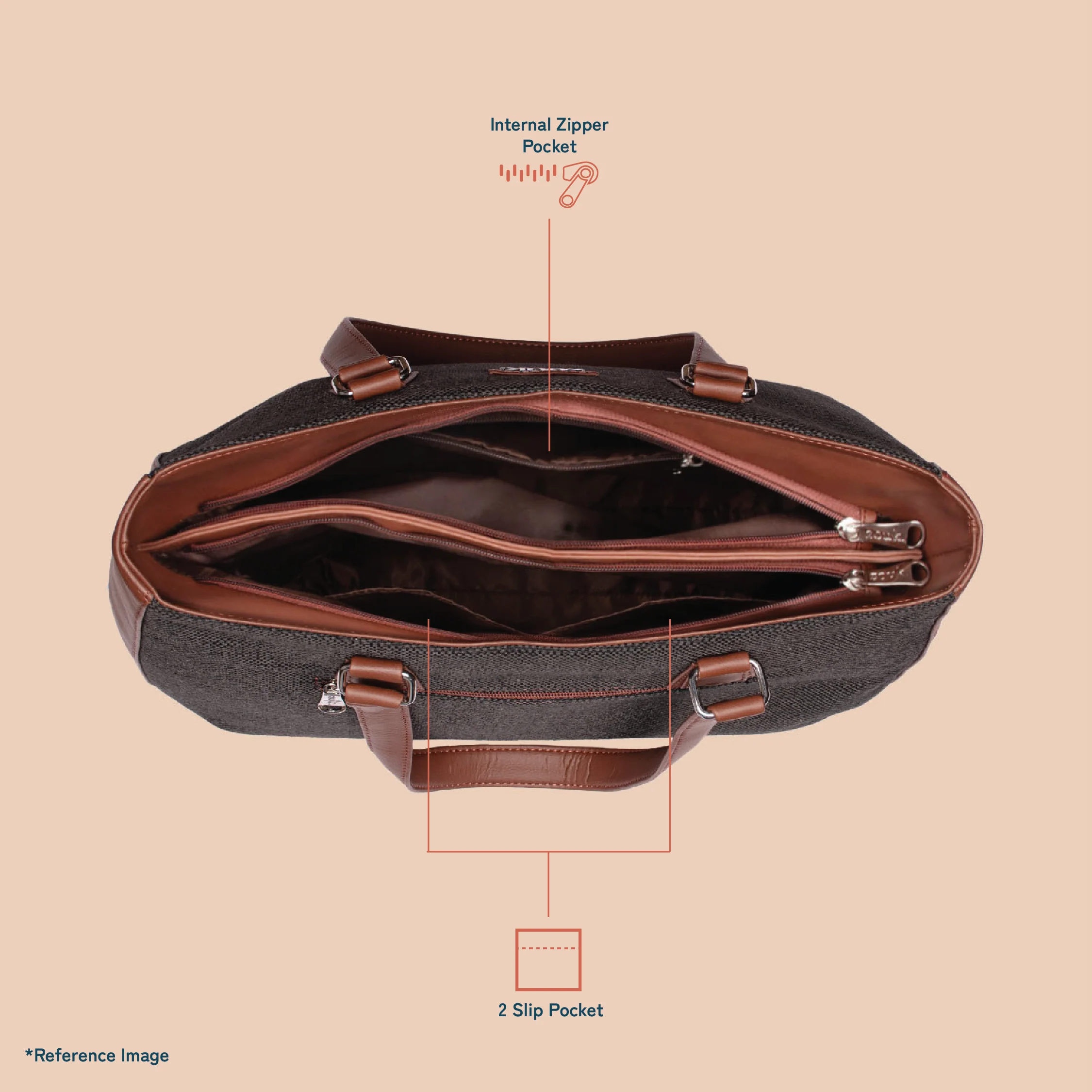 Lattice Lace Getaway Handbag - Image 6