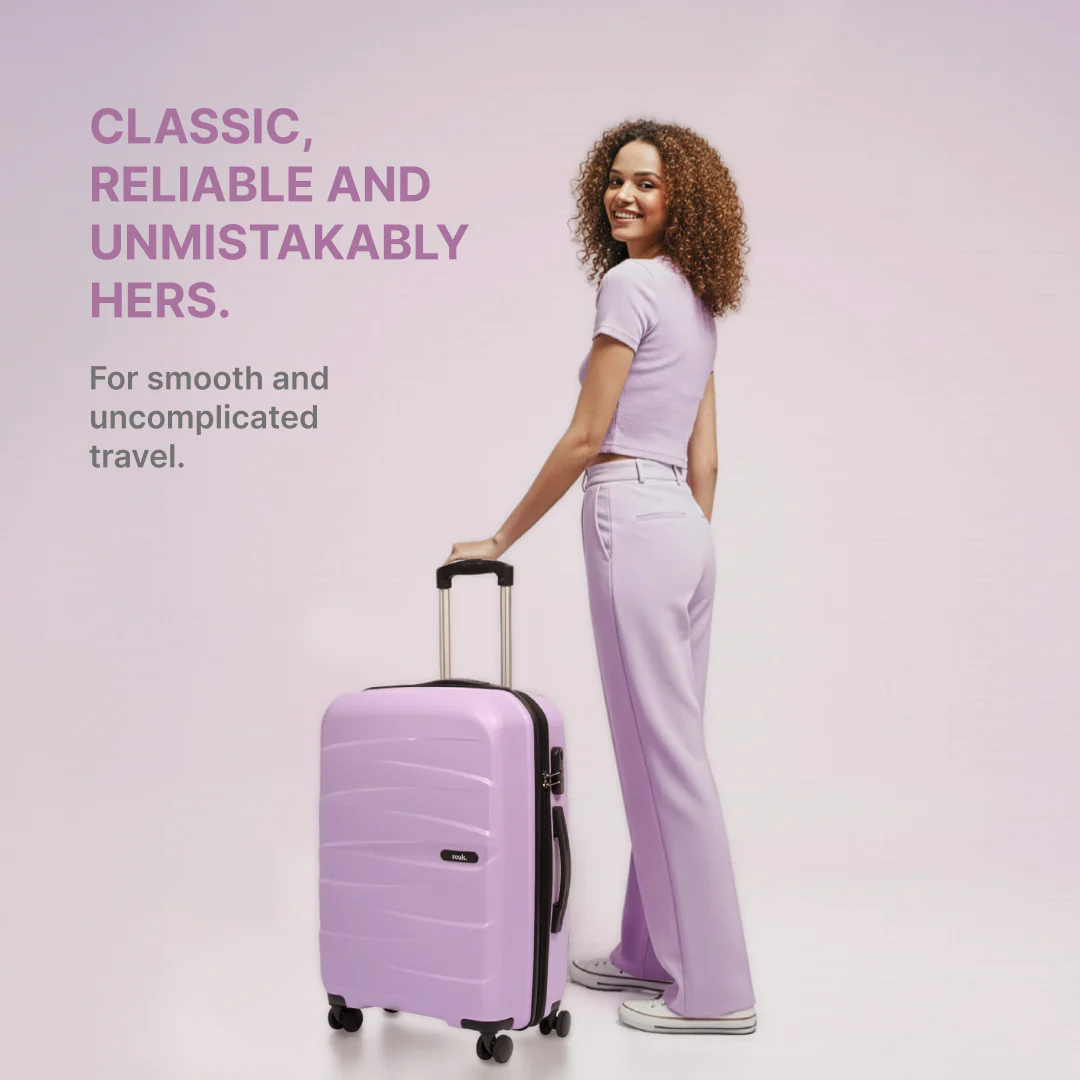 Lilac Aira Trolley Bag - Image 4