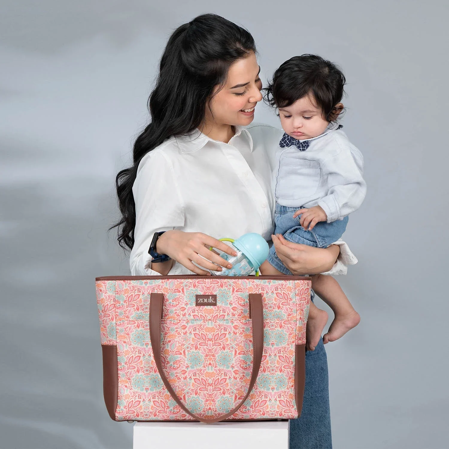 Mangalore Blossoms Diaper Bag