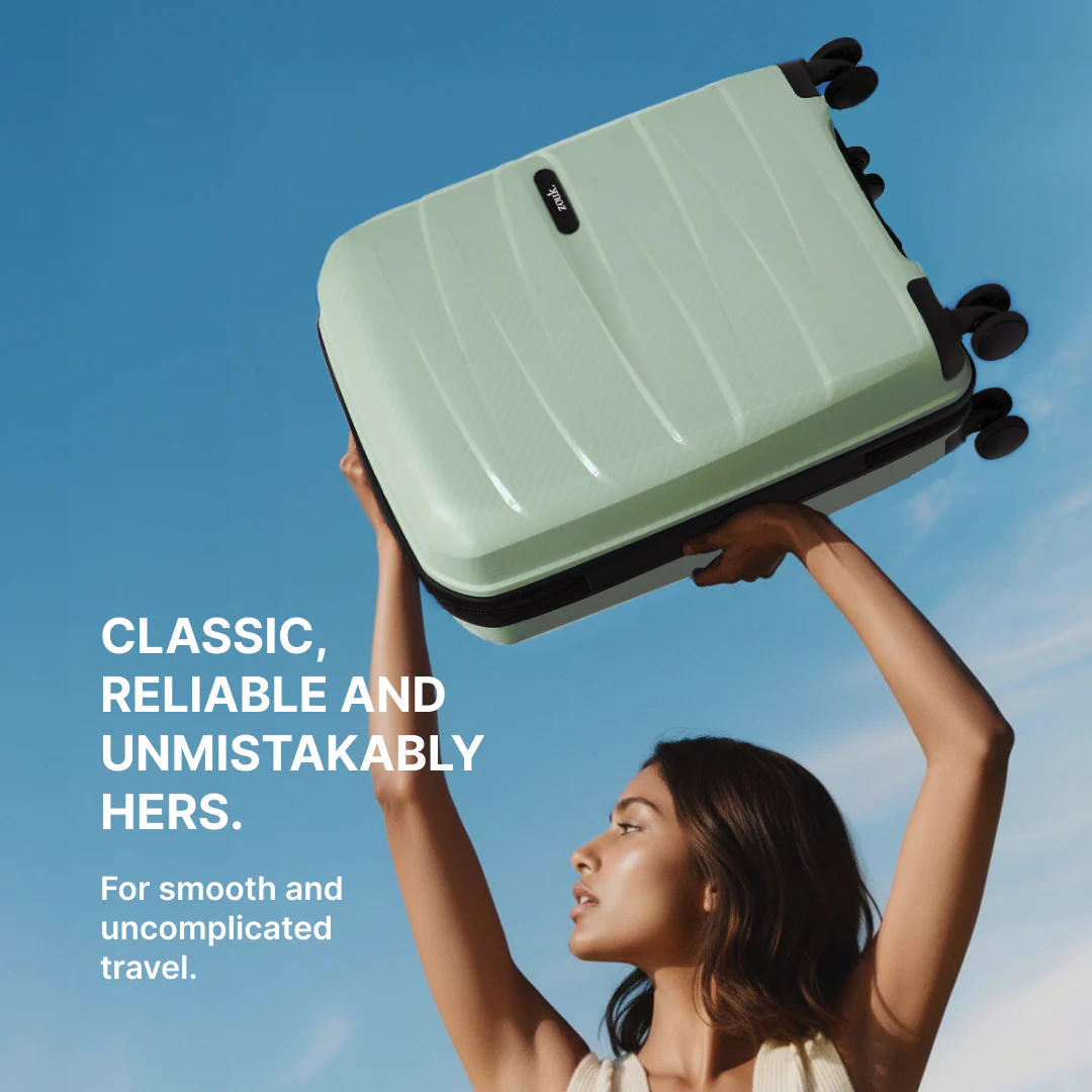 Mint Aira Trolley Bag (Large) - Image 4