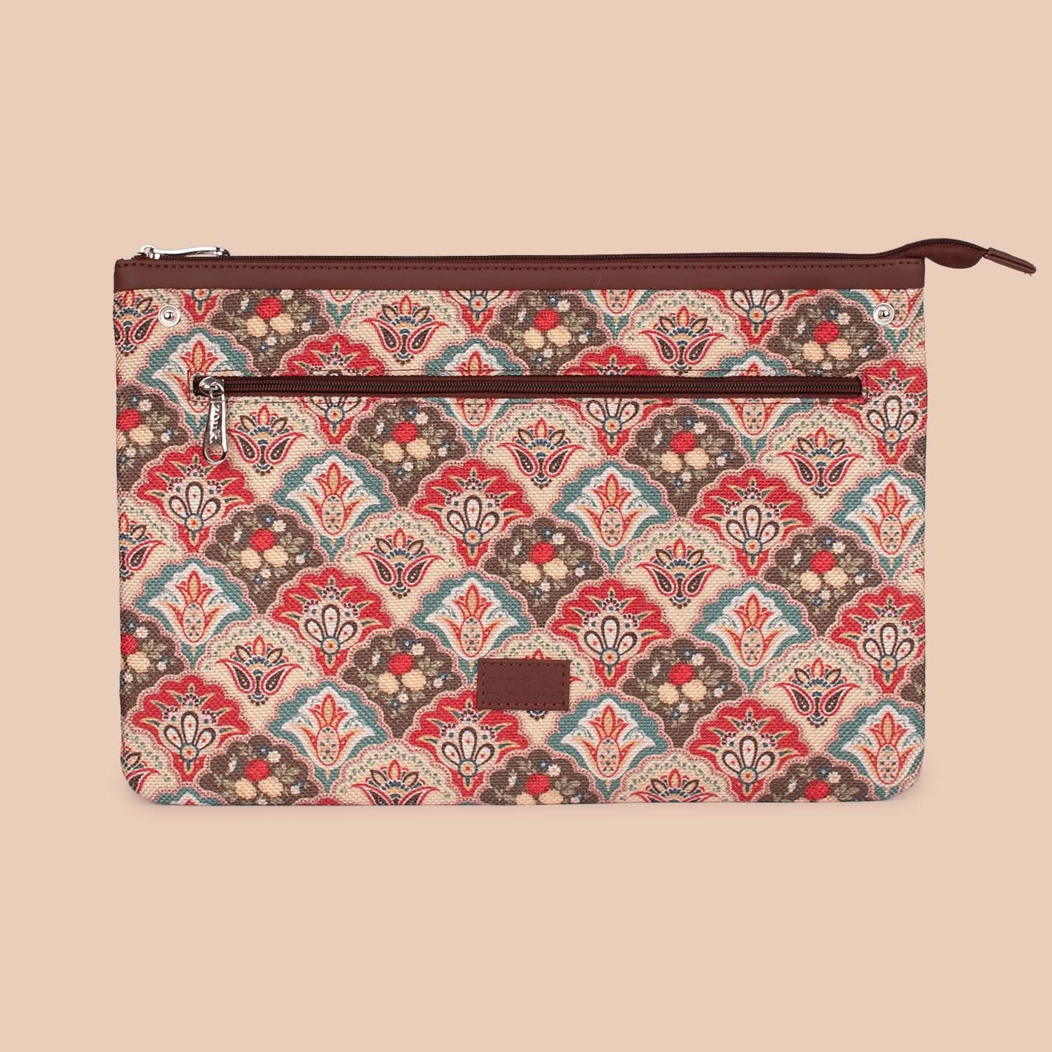 Zouk Mughal Art Multicolor Maya Multitasker Tote Bag - Image 11