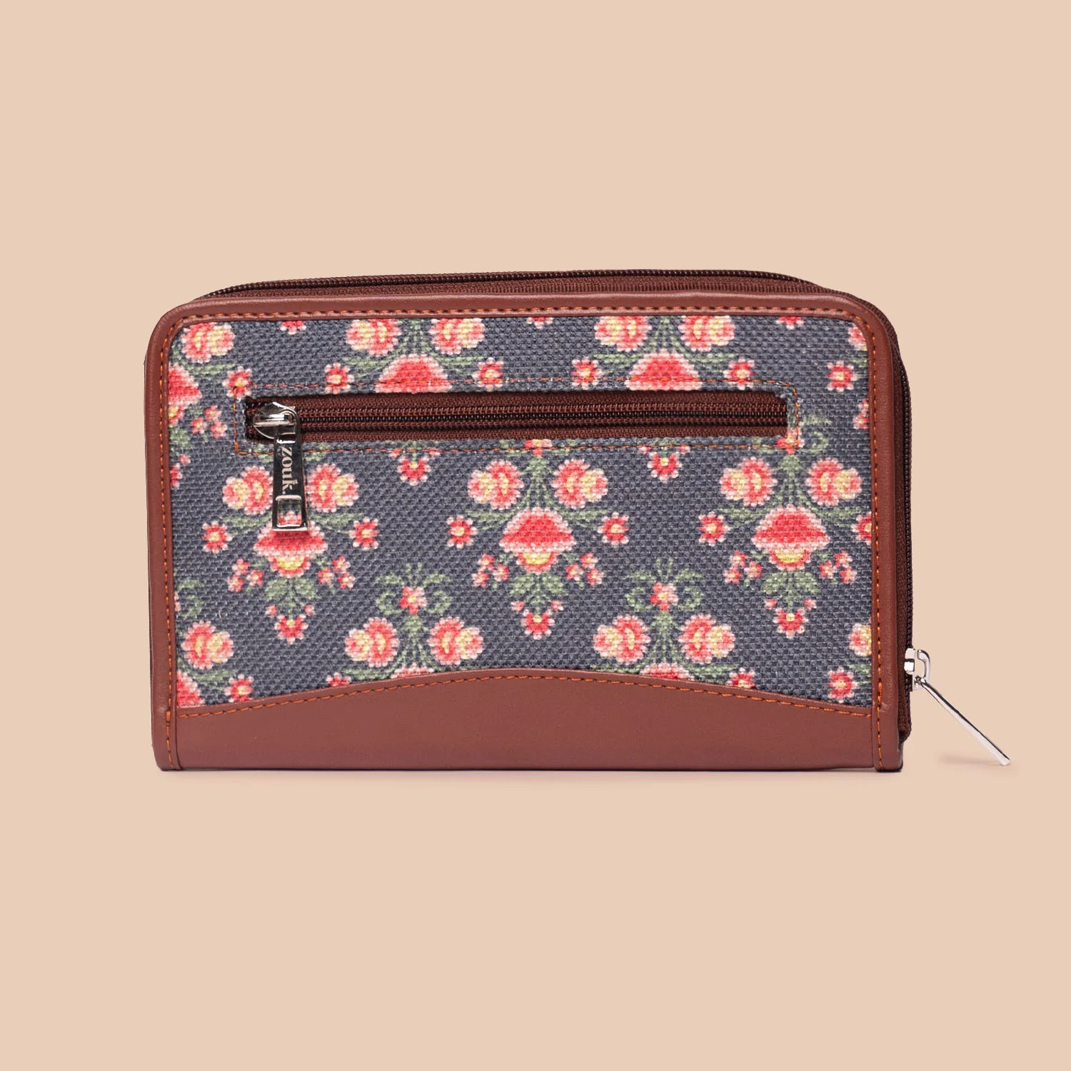 Mughal Garden Print- Office Bag & Chain Wallet Combo - Image 10