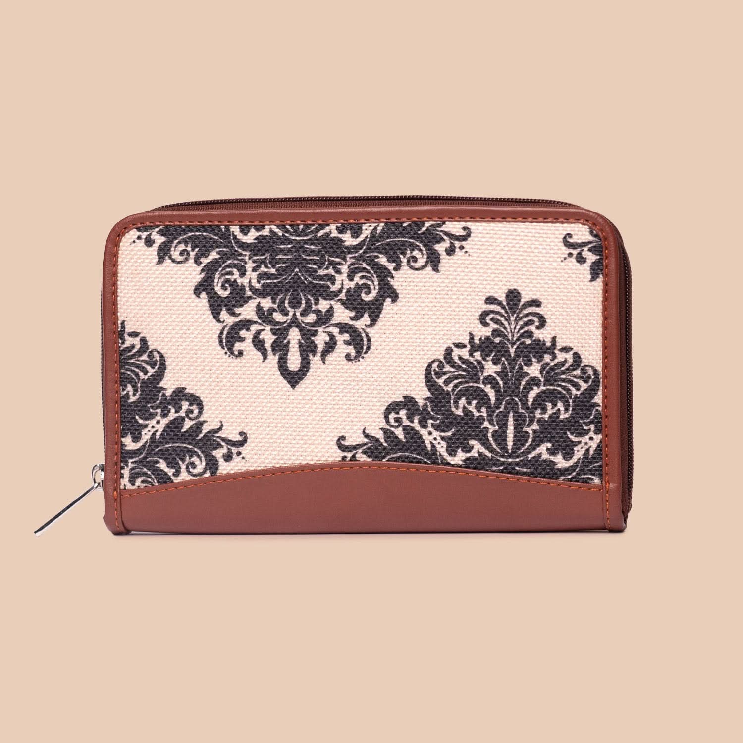 Mughal Motif - Women's Work Bag & Chain Wallet Combo - Image 7