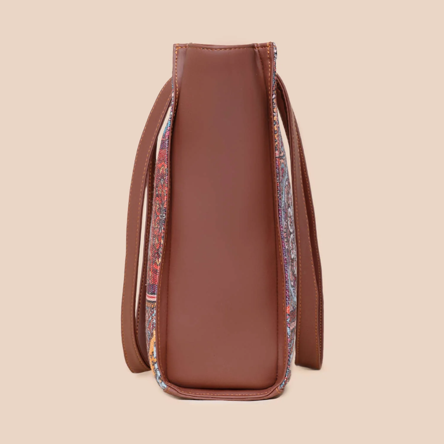 Multicolor Mandala Print Office Tote Bag - Image 7