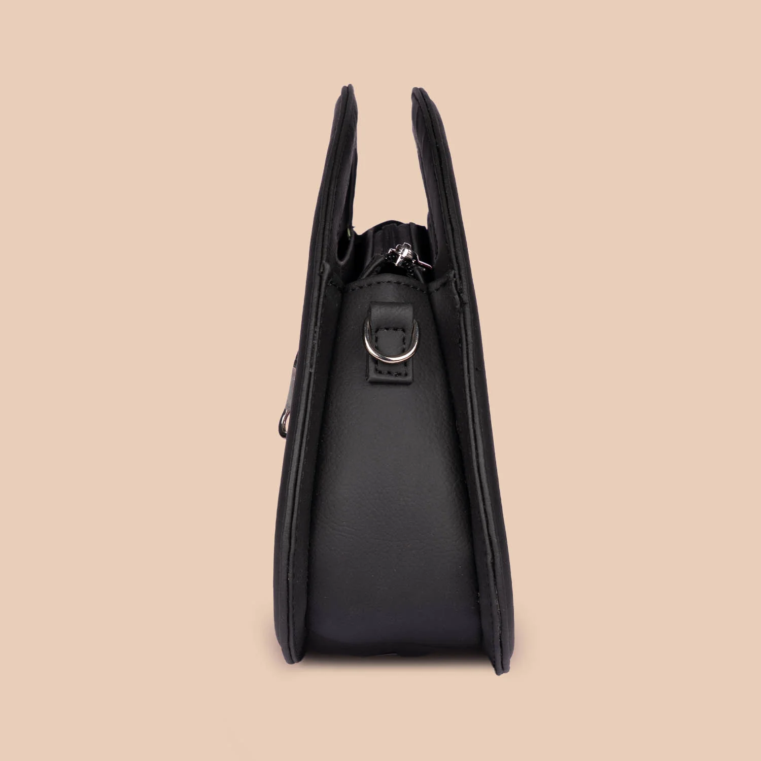 Nadia Sling Bag - Jet Black - Image 8