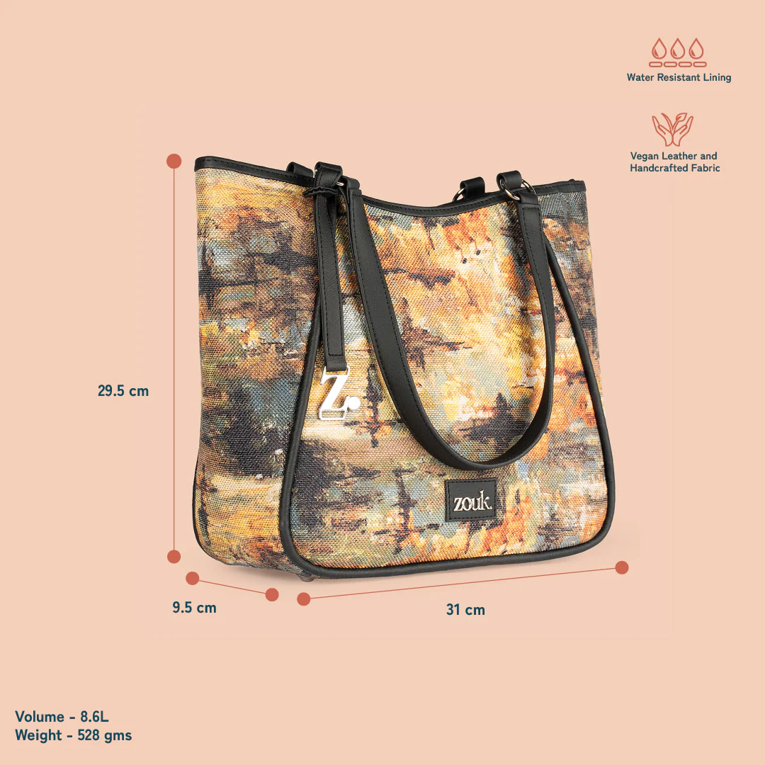 Rhea Kapoor Naisha Tote Bag - Bombay Tapestry - Image 3