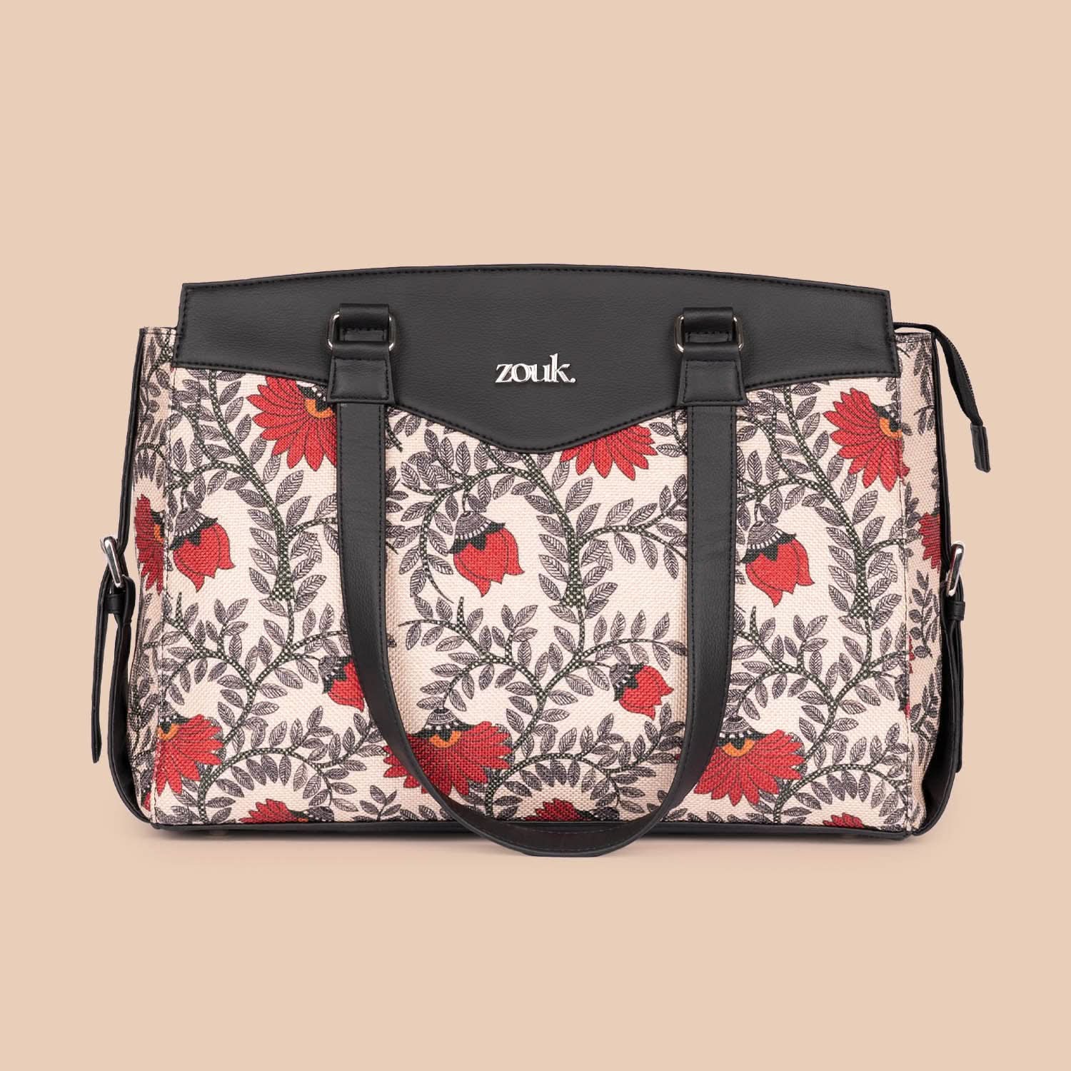 Nawabi Couture & Gwalior Weaves - Women's Work Bag & Chain Wallet Combo - Image 2