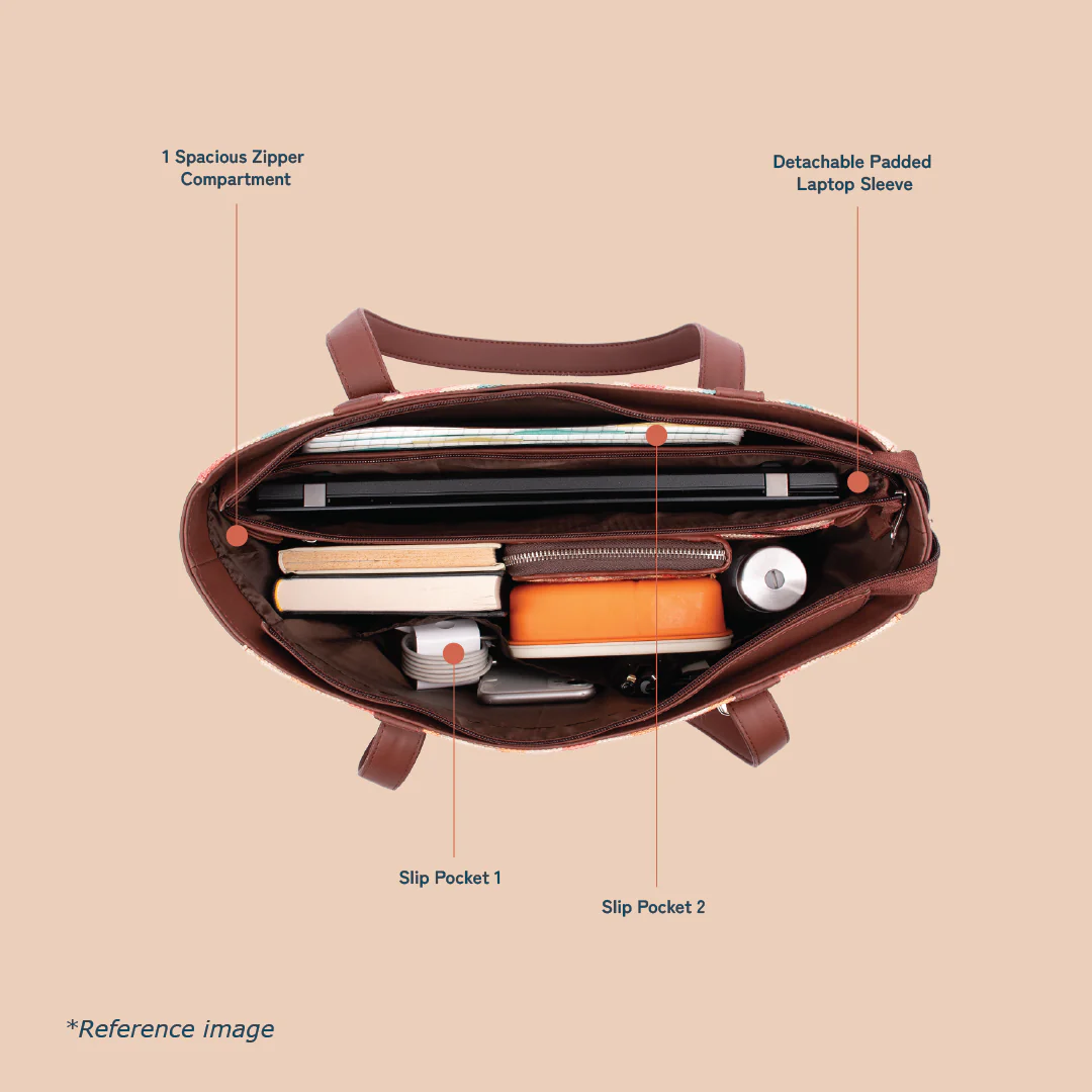 Zouk Nawabi Couture Maya Multitasker Tote Bag - Image 8
