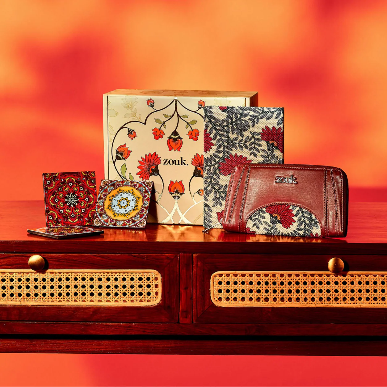Nawabi Elegance Floral Gift Box