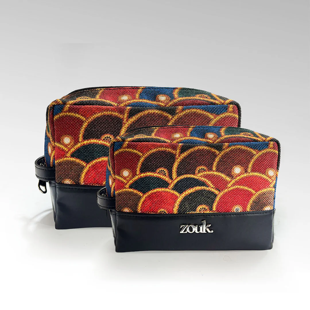 Nirona Circle Raha Travel Pouch (Small+Medium) Combo - Image 2