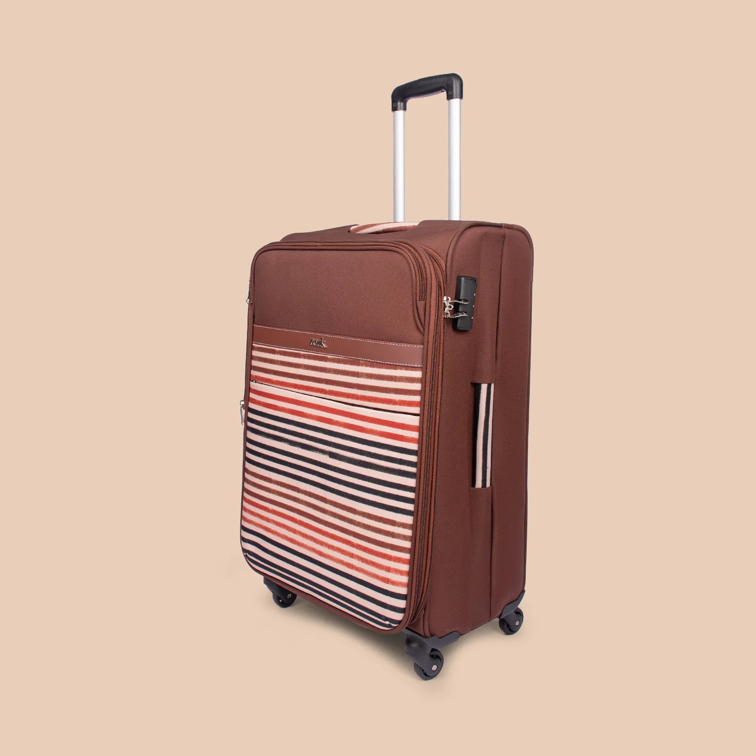Qutub Stripes Avasa Trolley Bag Combo (Cabin & Medium) - Image 5