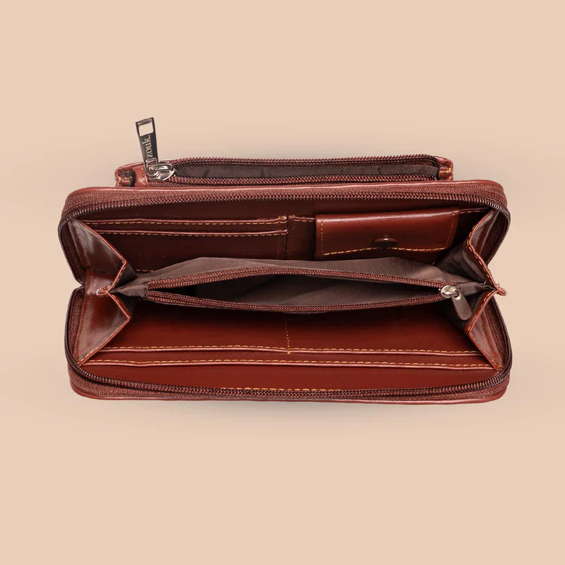 Qutub Stripes Classic Zipper Wallet - Image 7