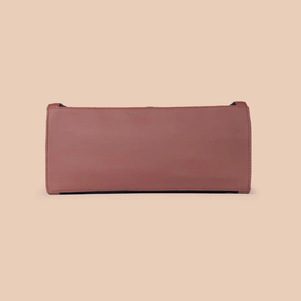 Seashell Motif White Classic Handbag - Image 8