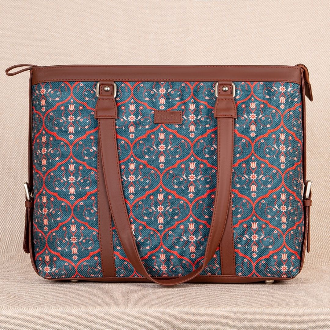 Sheesh Mahal and Mughal Garden - Office Bag & Chain Wallet Combo - Image 2