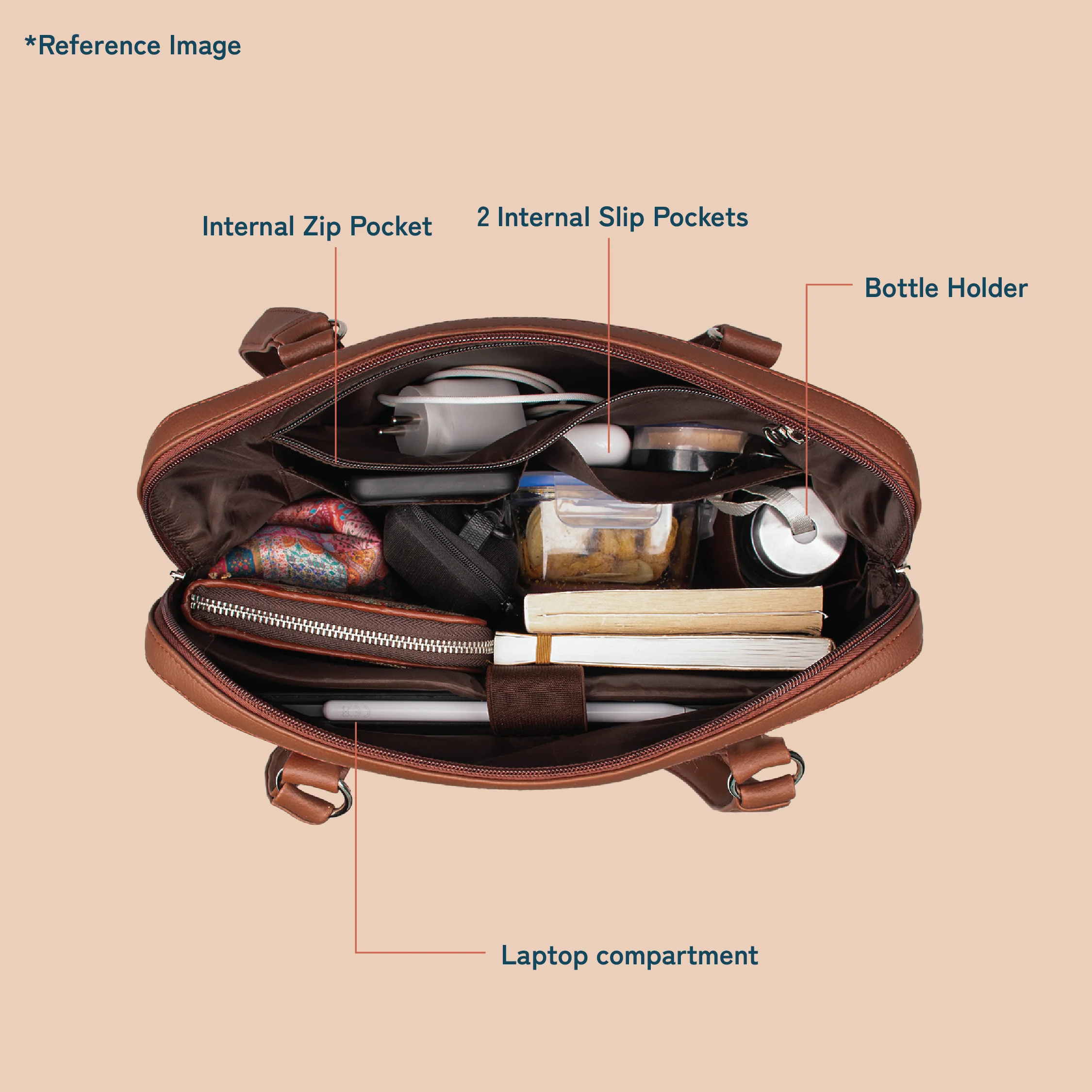 Taj Guldasta Carry All Work Bag - Image 7