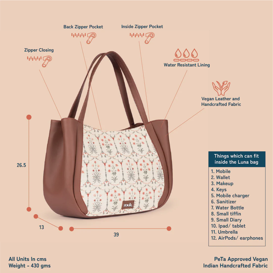 Taj Nakashi Luna Handbag - Image 3