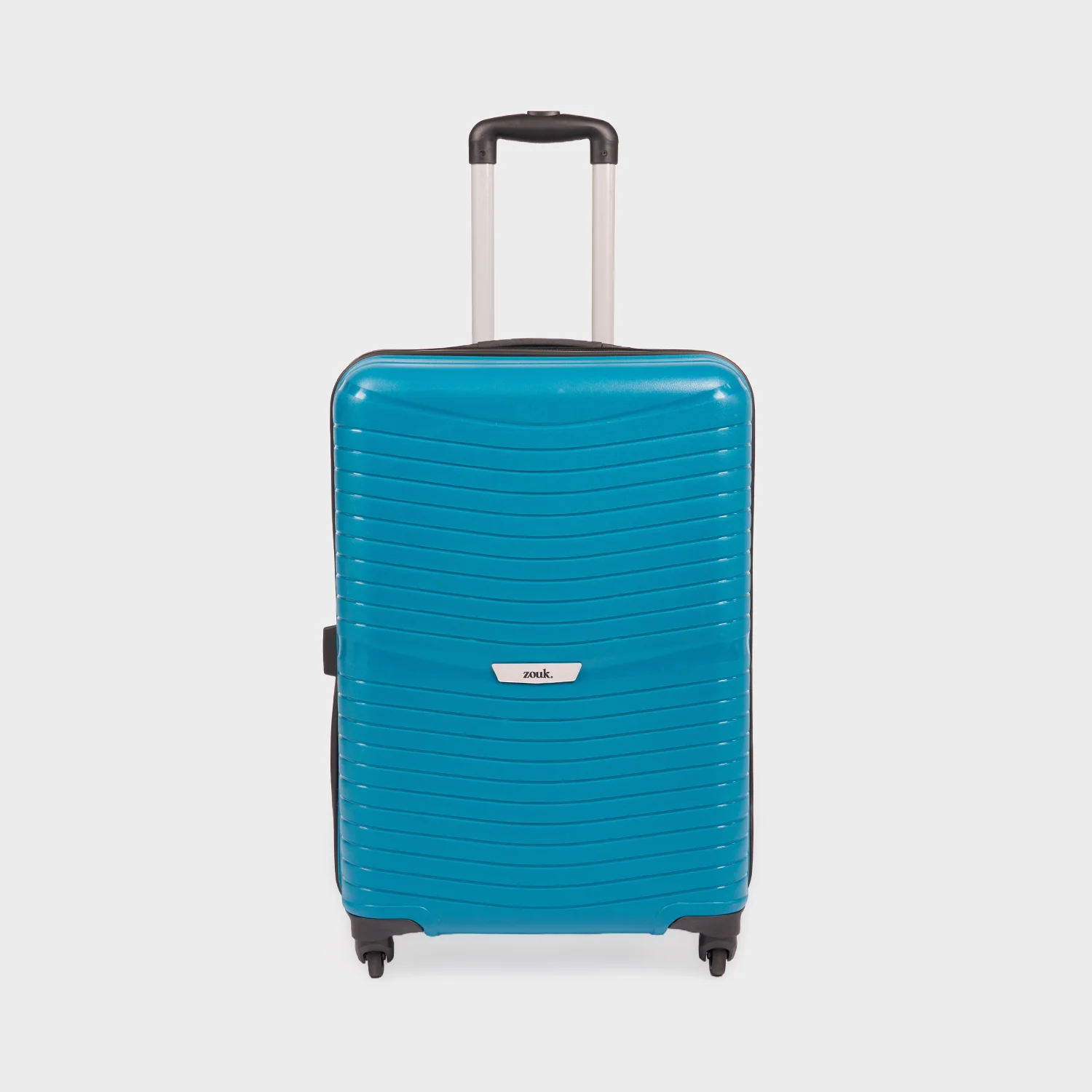 Teal Zoya Trolley Bag - Image 9