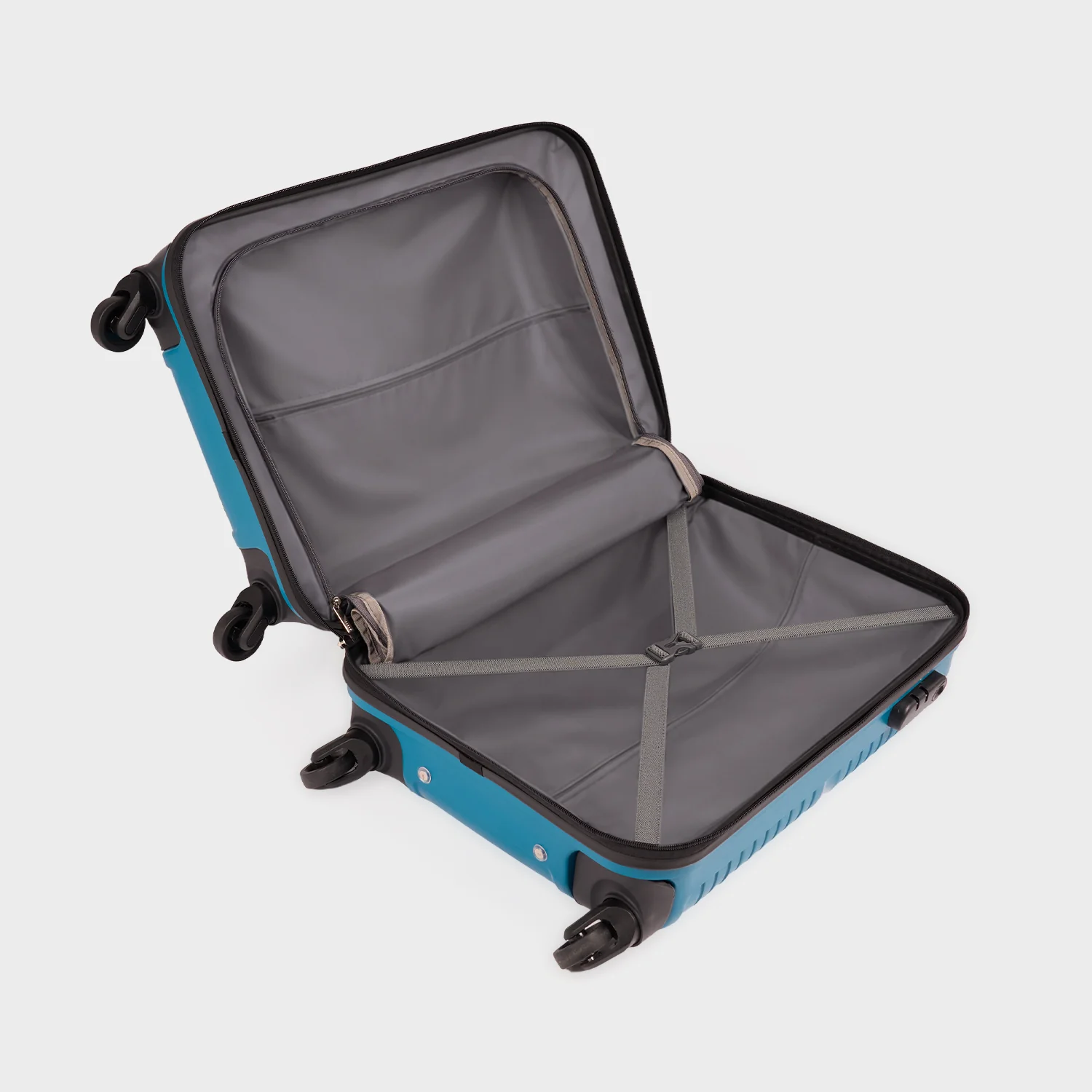 Teal Zoya Trolley Bag Combo Set of 3 (Cabin & Medium & Large) - Image 10